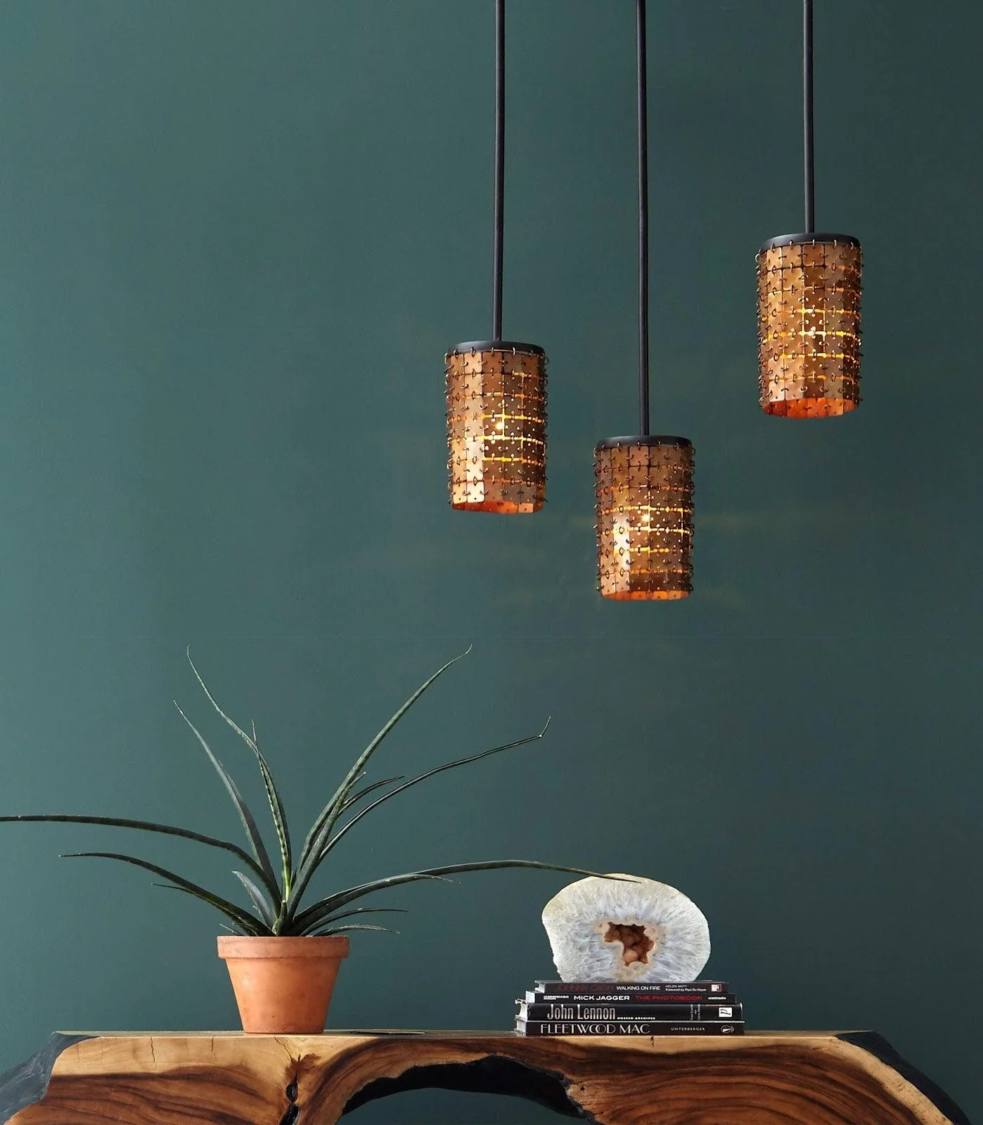 Armor Pendant Lamp, Brass - Remutear
