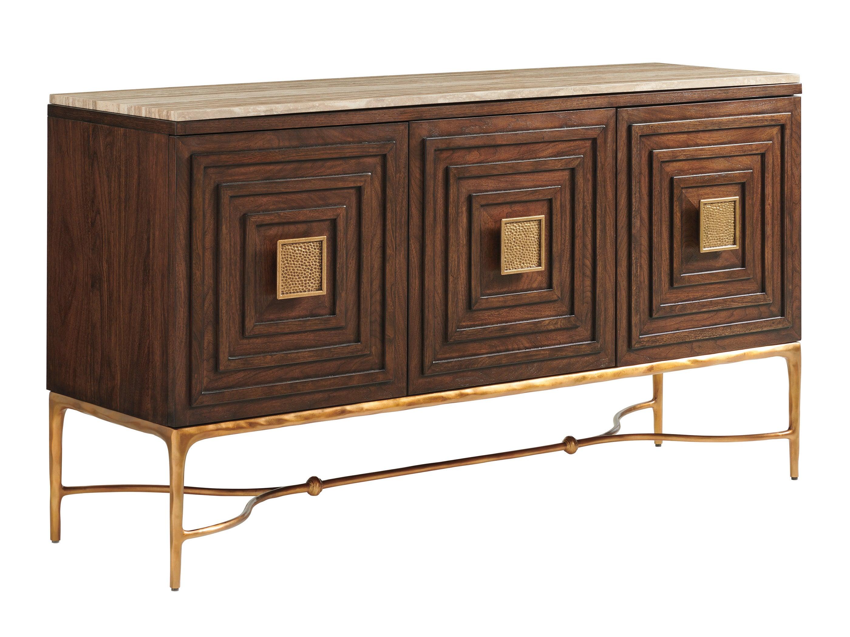Silverado Tiburon Sideboard With Stone Top - Remutear
