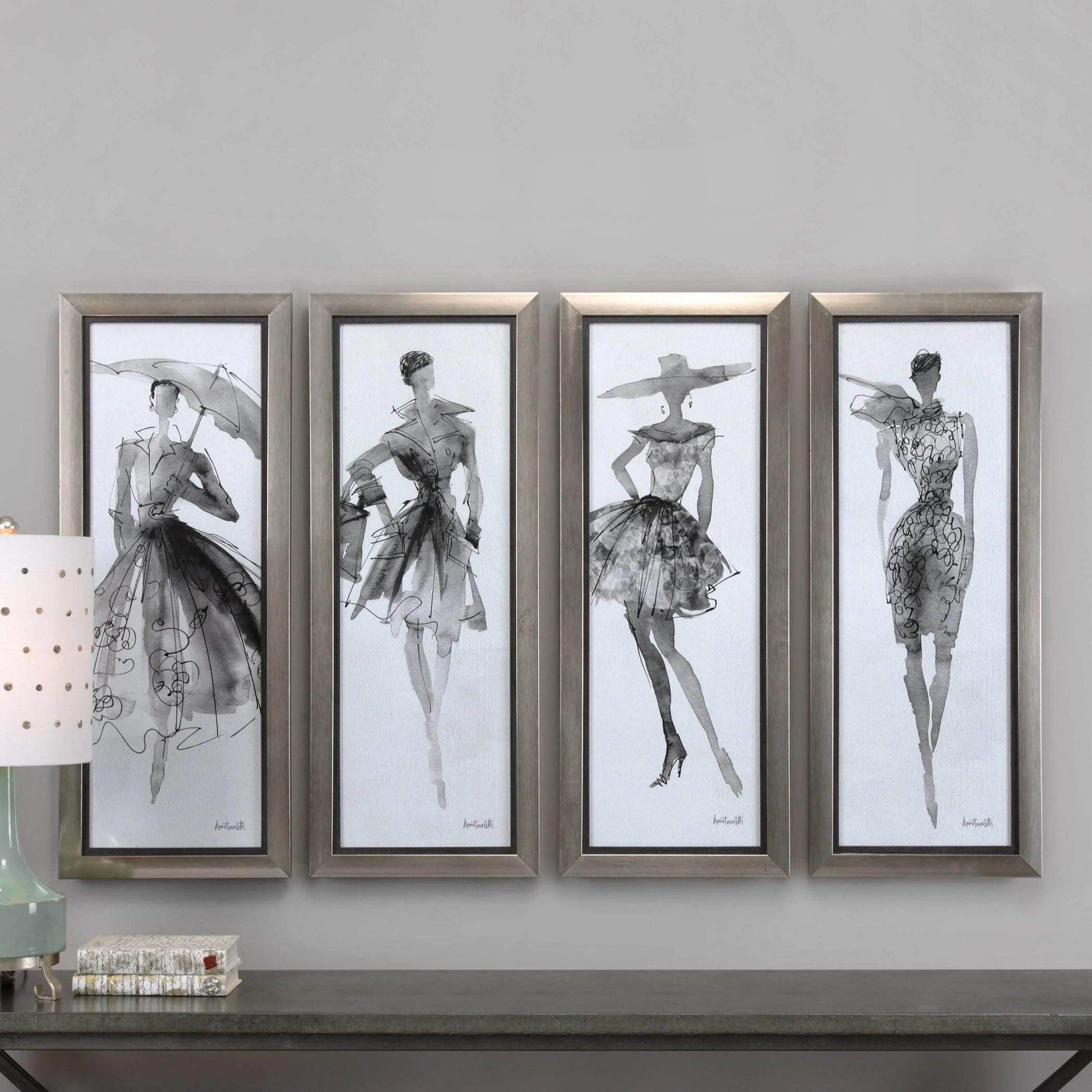 Fashion Sketchbook Art, S/4 - Remutear