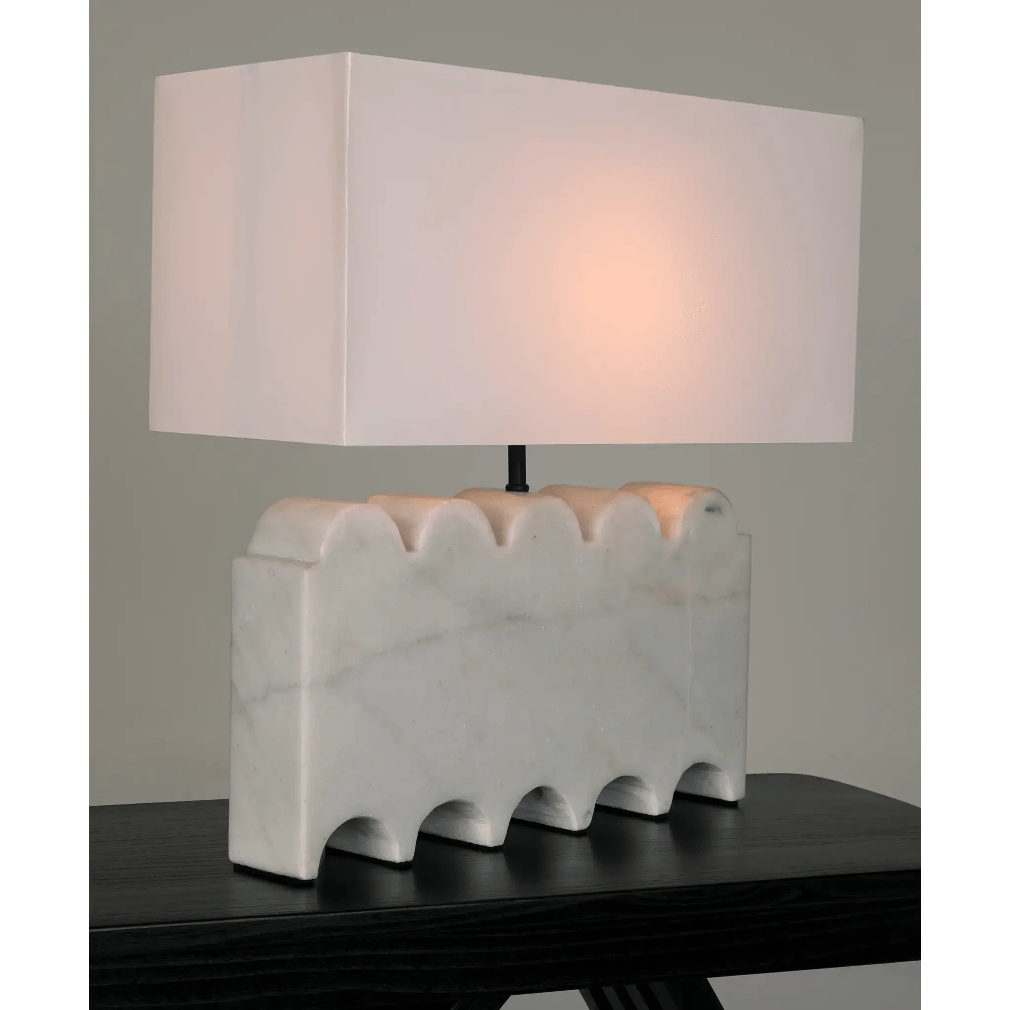 Darth Lamp with Silk Shade - Remutear