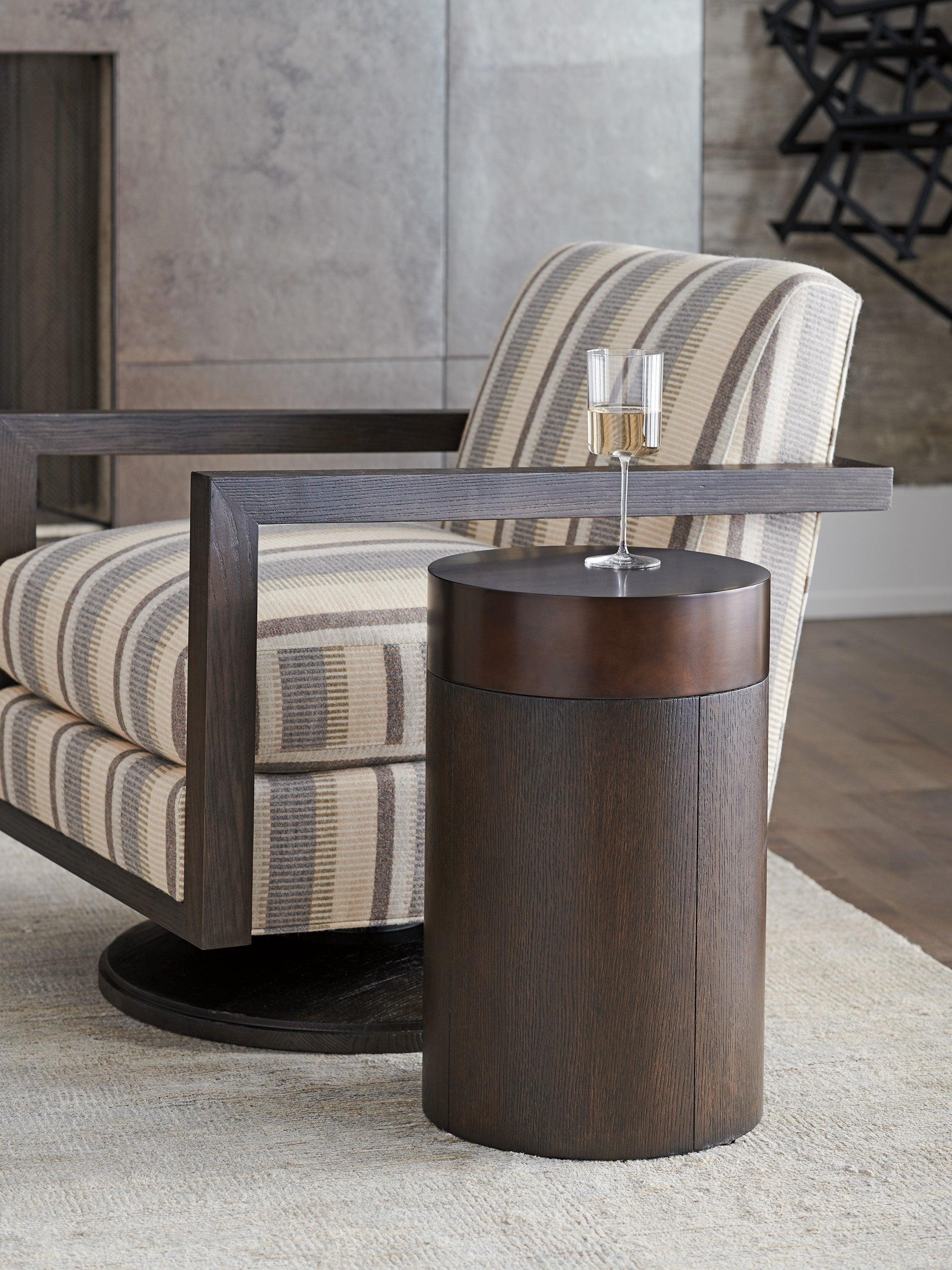 Park City Black Diamond Round End Table - Remutear