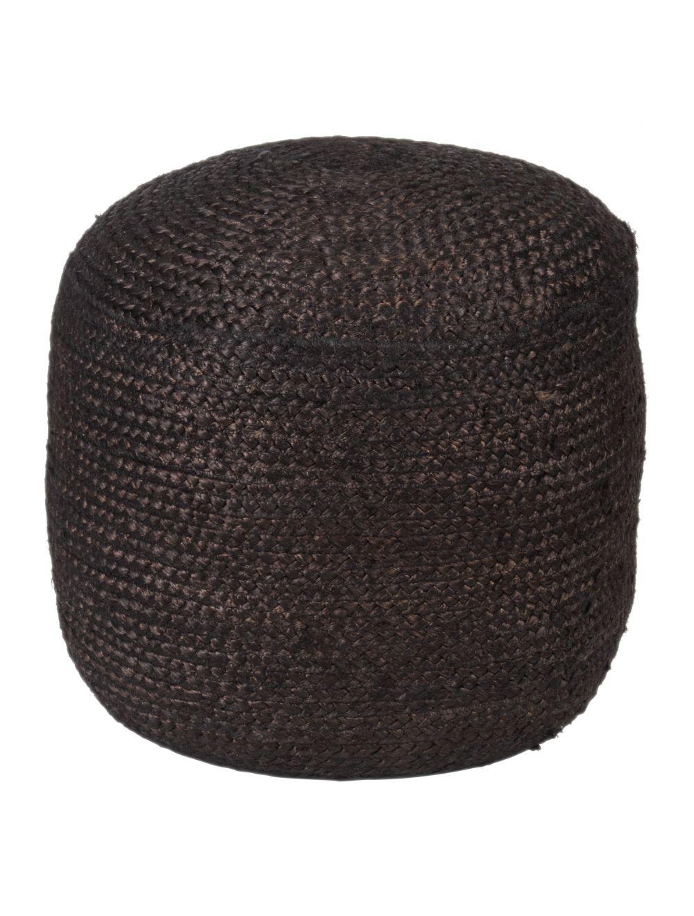 Lillian Ottoman Black - Remutear