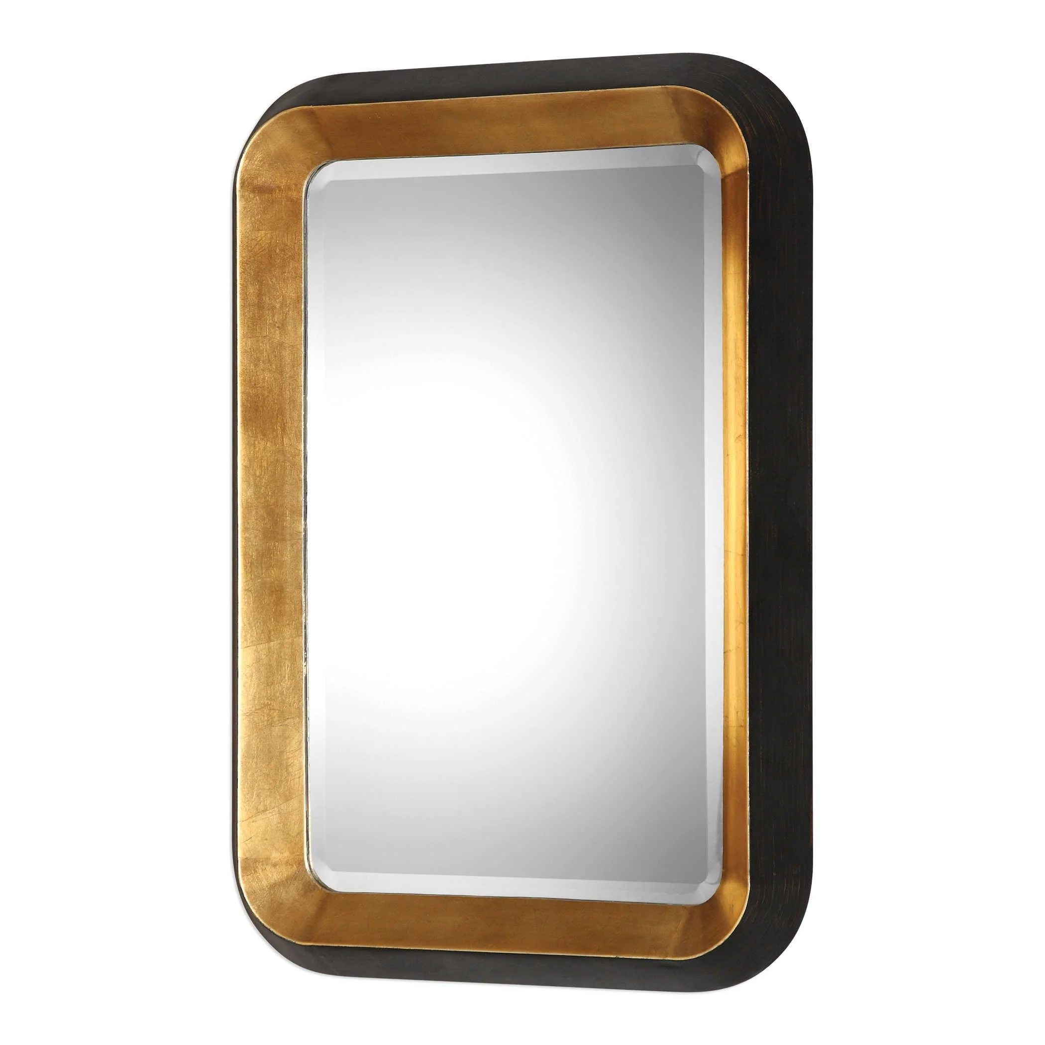 NIVA METALLIC GOLD WALL MIRROR - Remutear