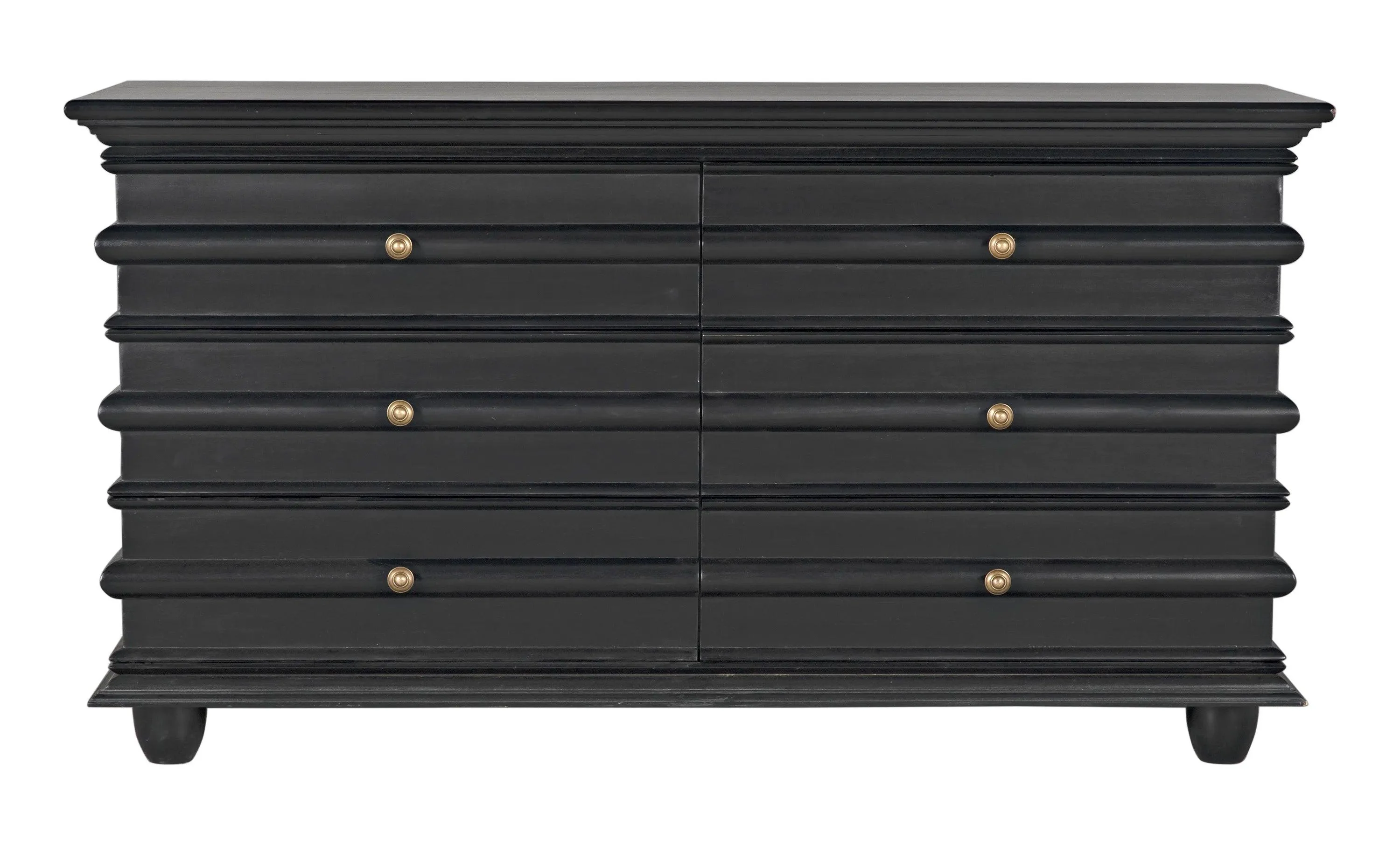 Ascona Chest, Hand Rubbed Black - Remutear