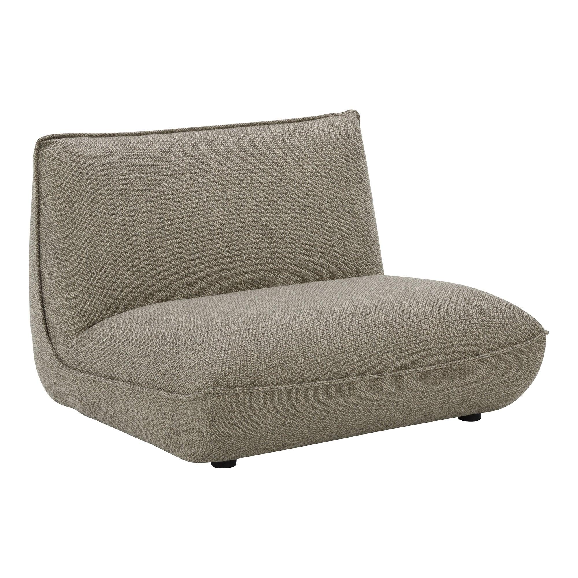Zeppelin Slipper Chair Speckled Pumice - Remutear