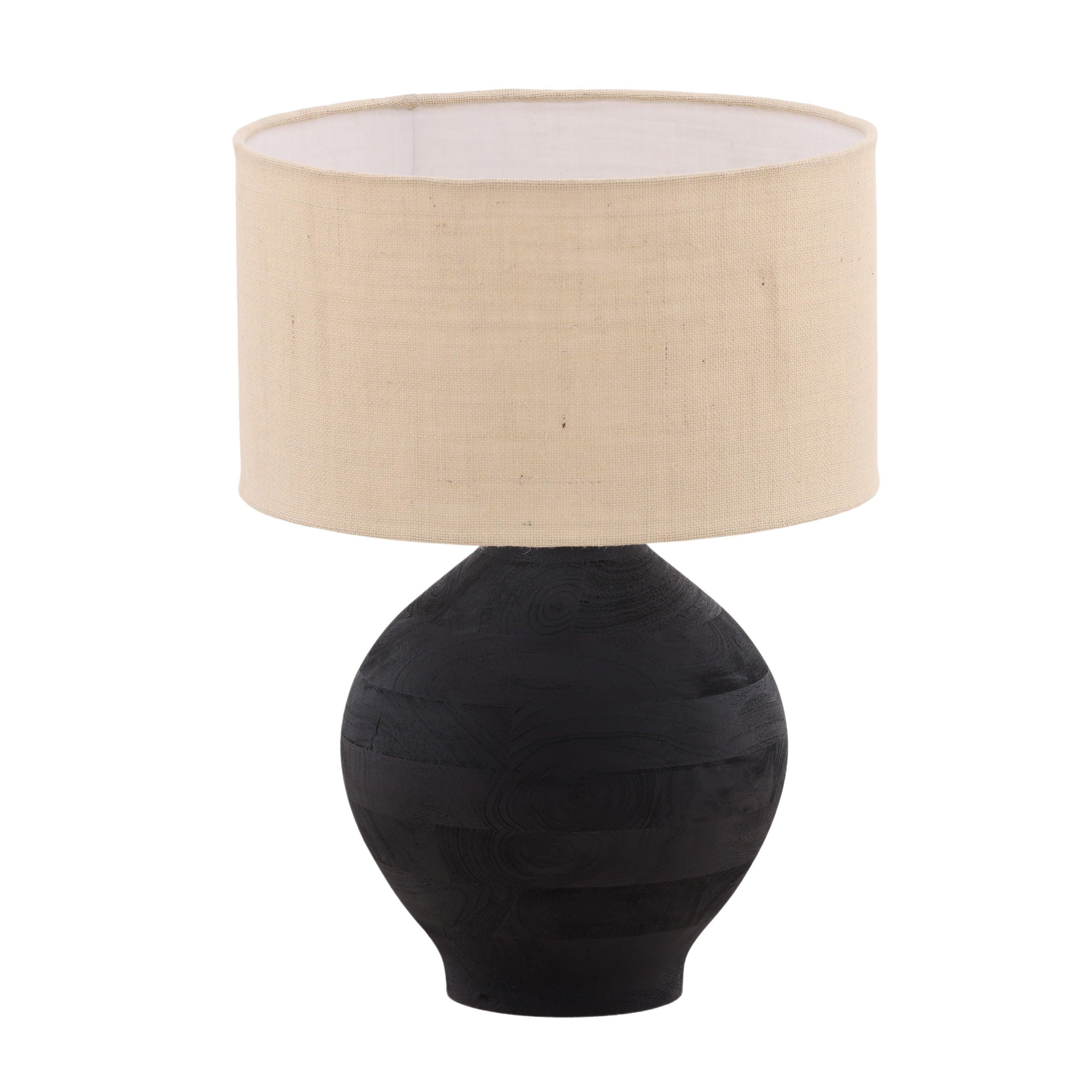 Hollister Table Lamp Black - Remutear