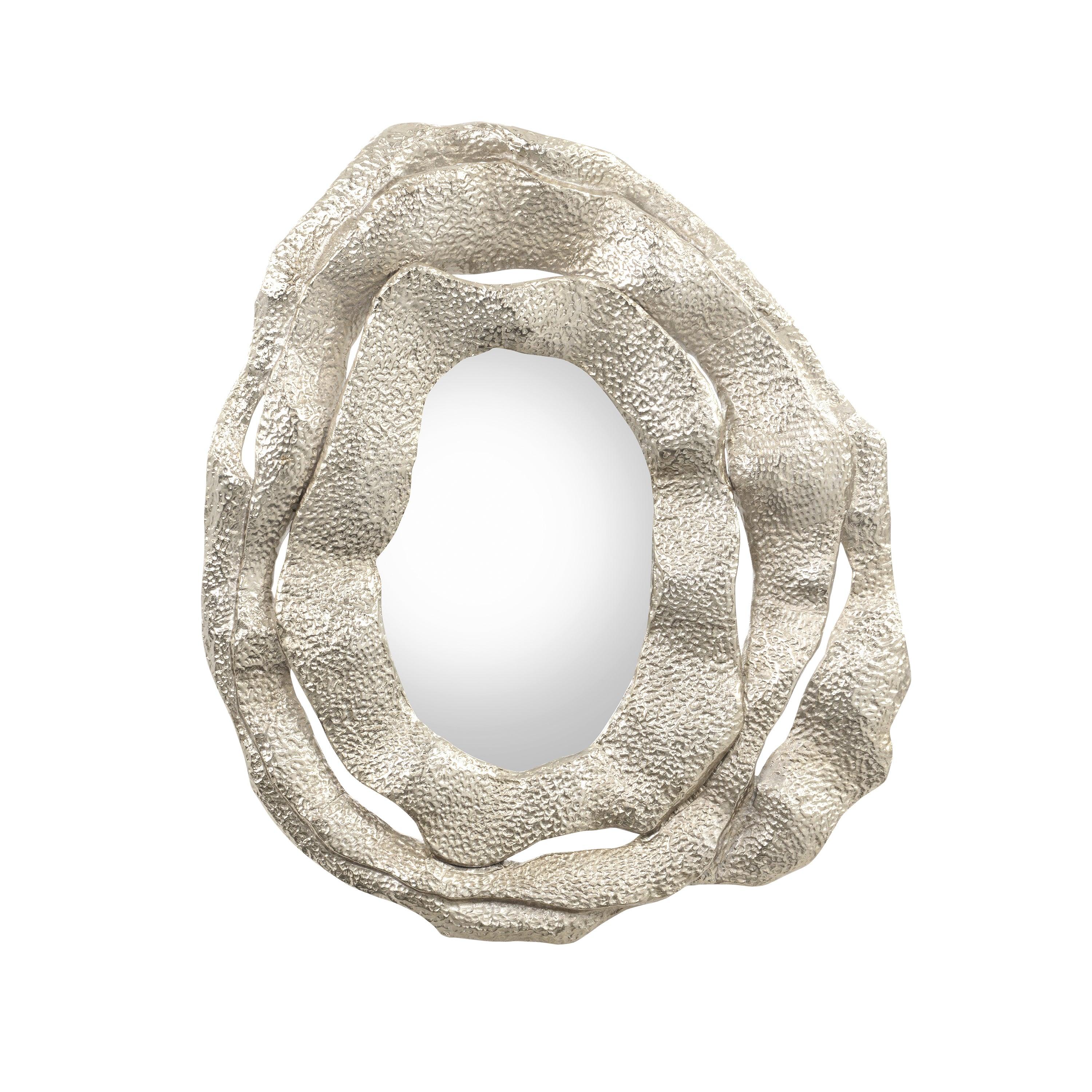 Brutalist Triple Frame Nickel Mirror - Remutear