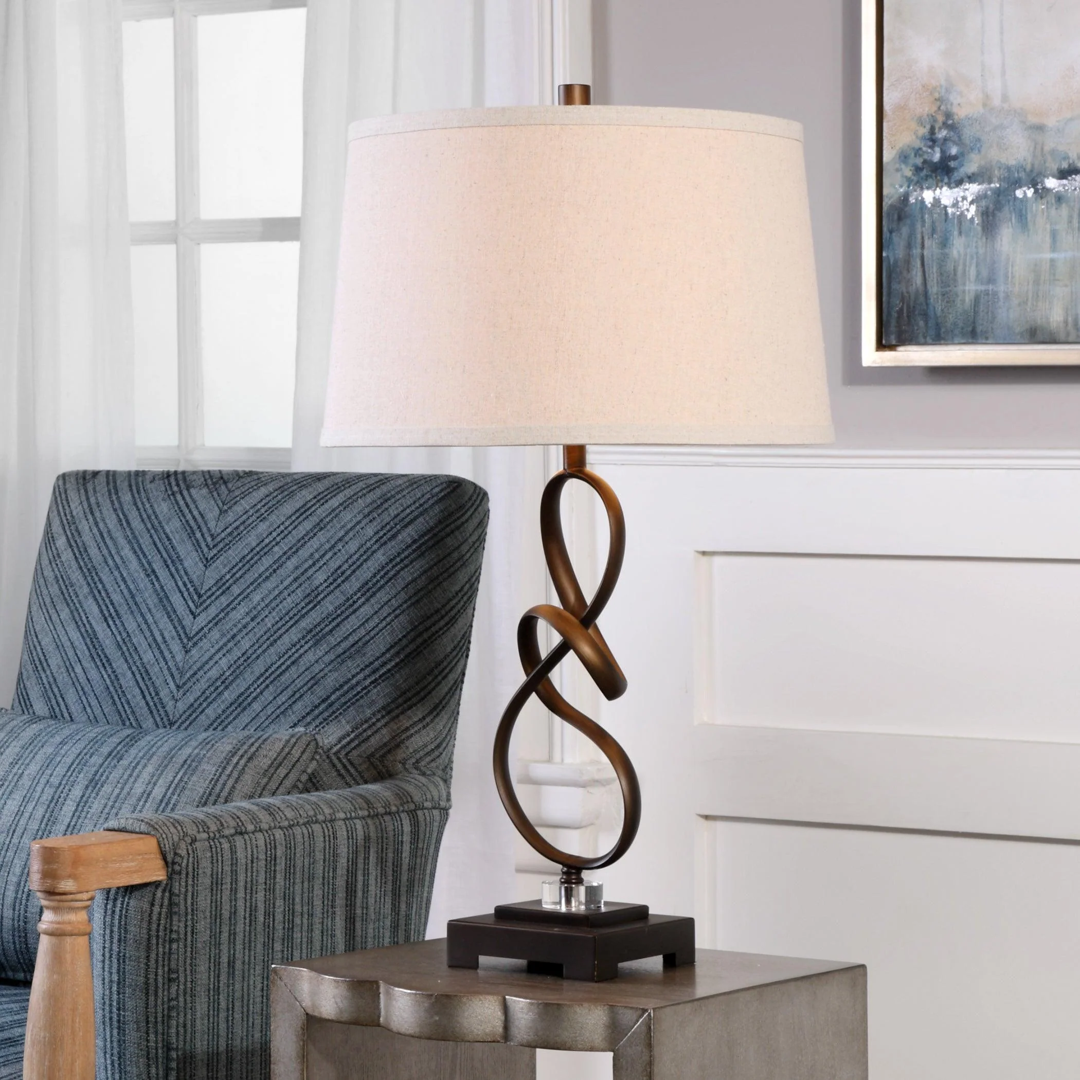 Tenley Oil Rubbed Bronze Lamp - Remutear