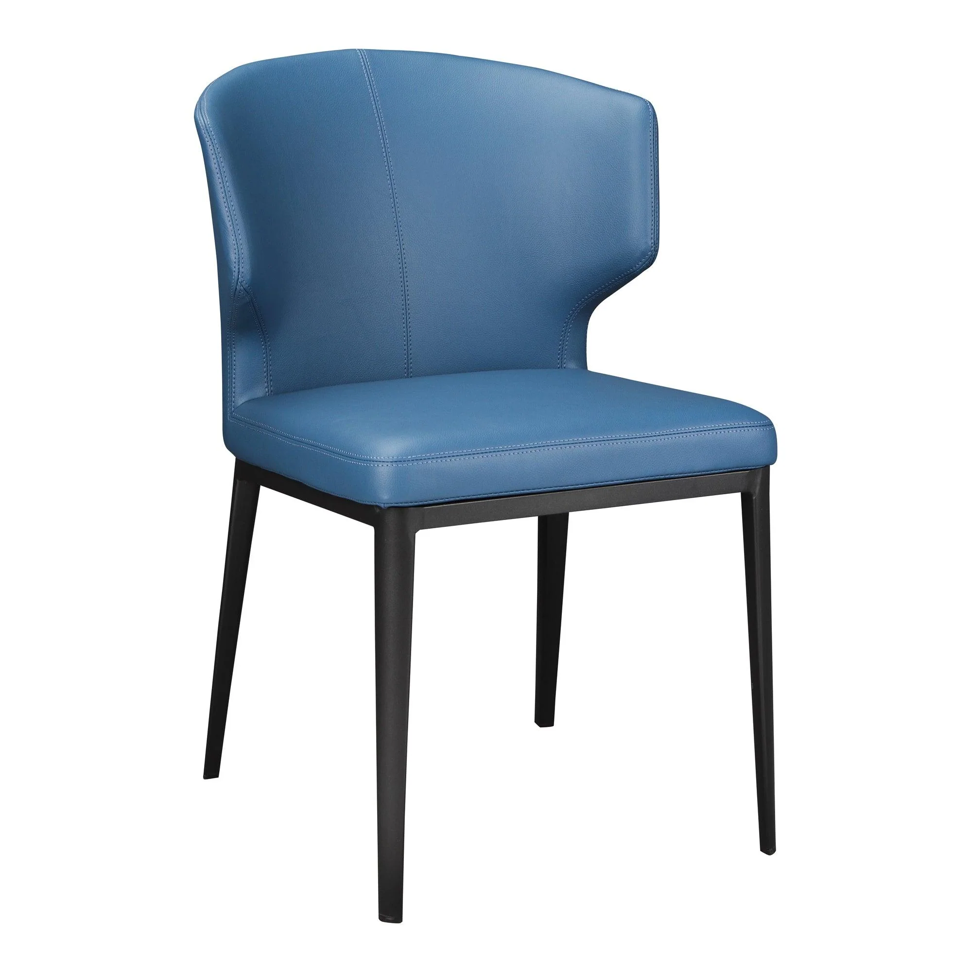 Delaney Dining Chair Steel Blue - Set Of Two - Remutear