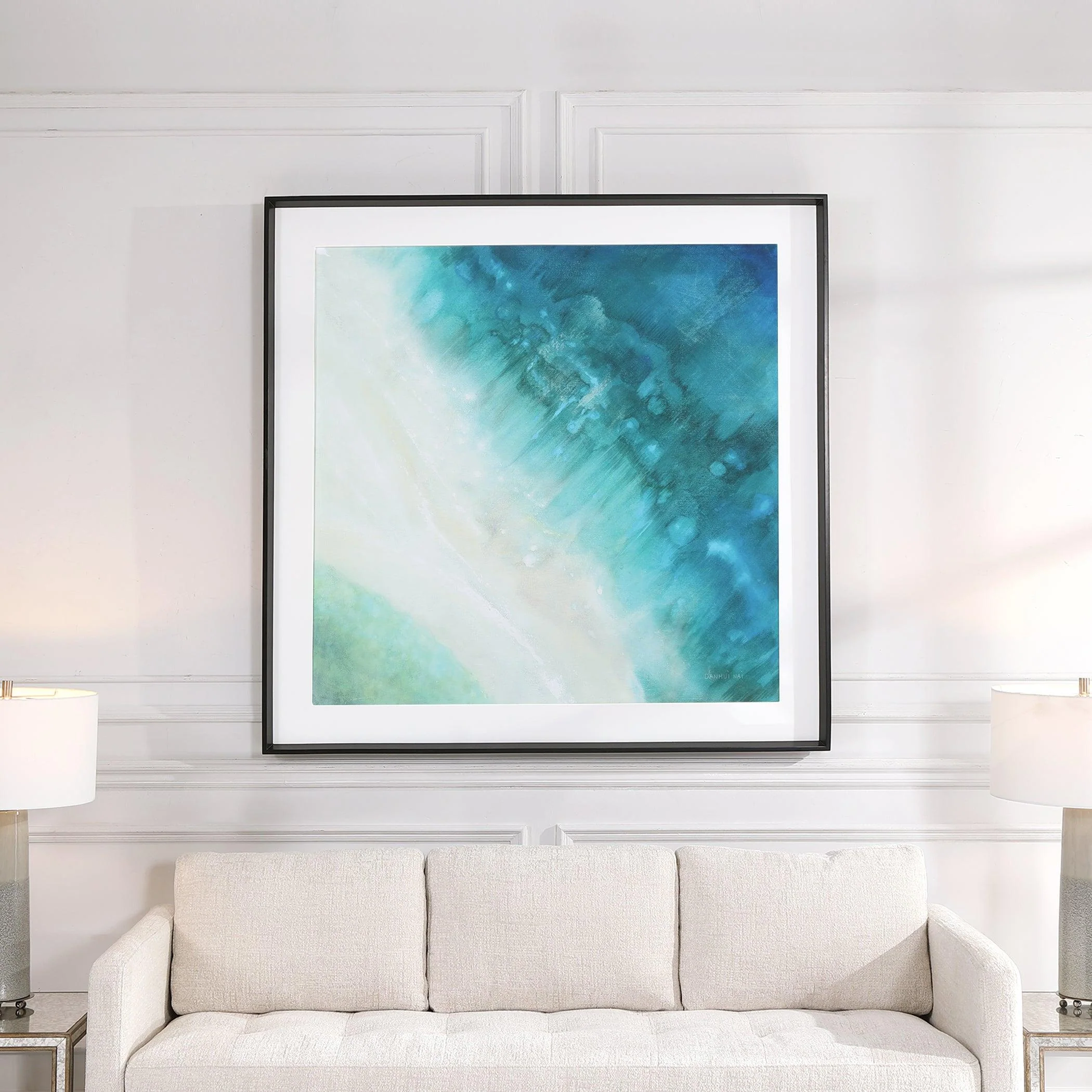 BIRD'S-EYE VIEW COASTAL PRINT - Remutear
