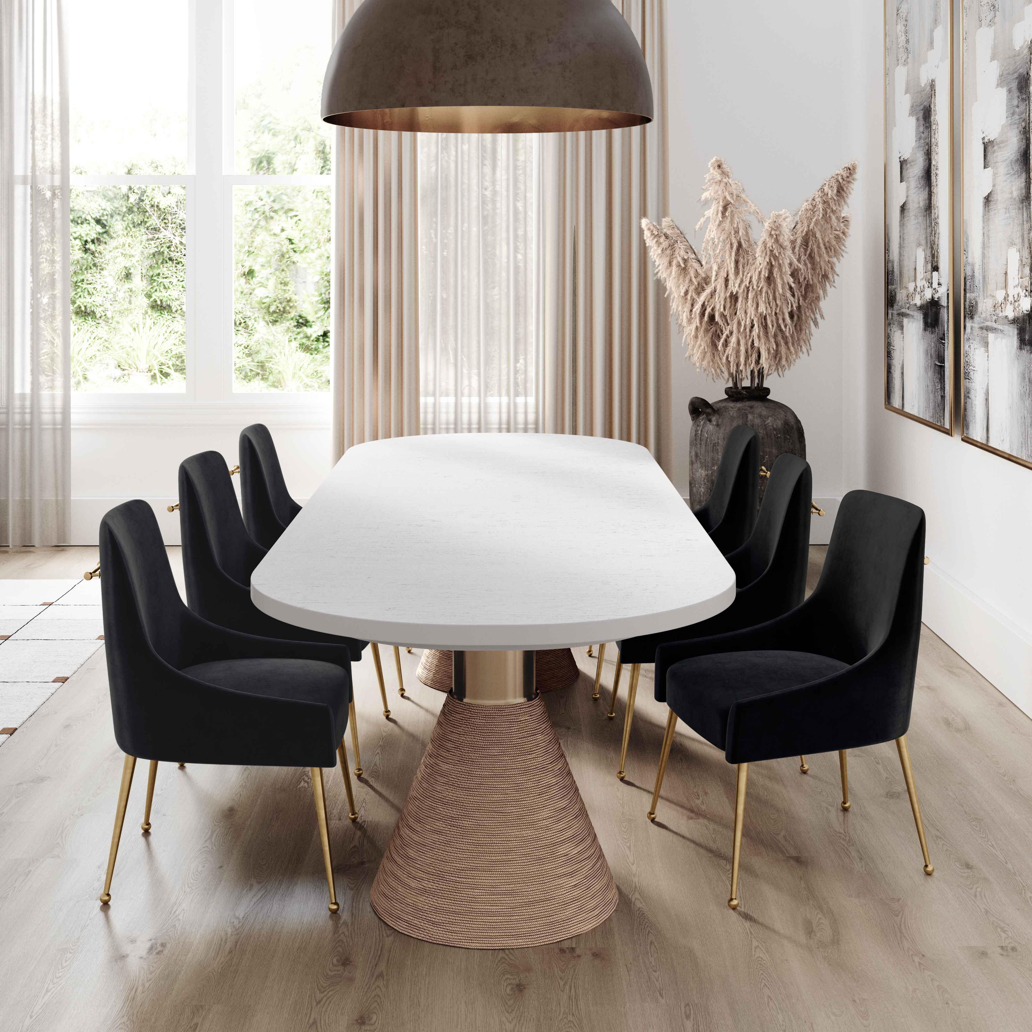 Rishi Natural Rope Oval Table - Remutear