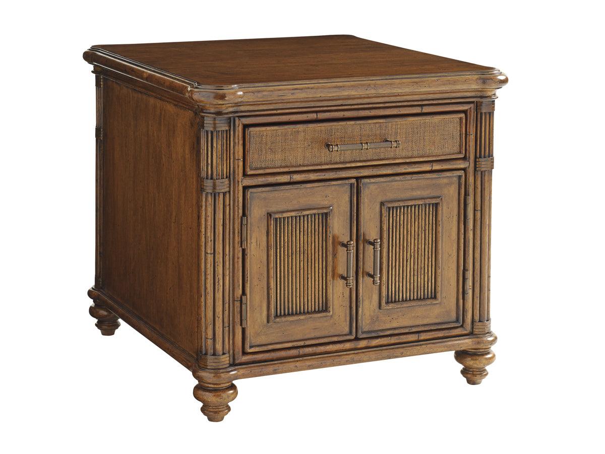 Bali Hai Mariner Storage End Table - Remutear
