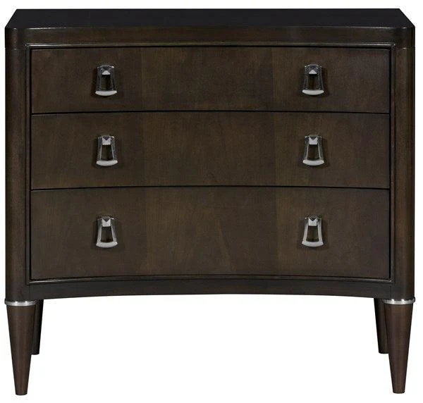 Lillet Three Drawer Nightstand - Remutear