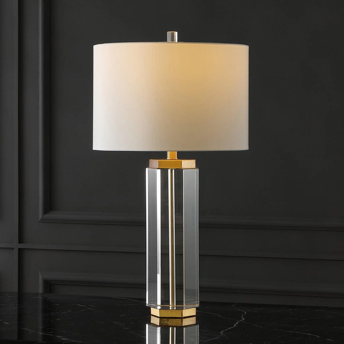 ROSHAN CRYSTAL TABLE LAMP - Remutear