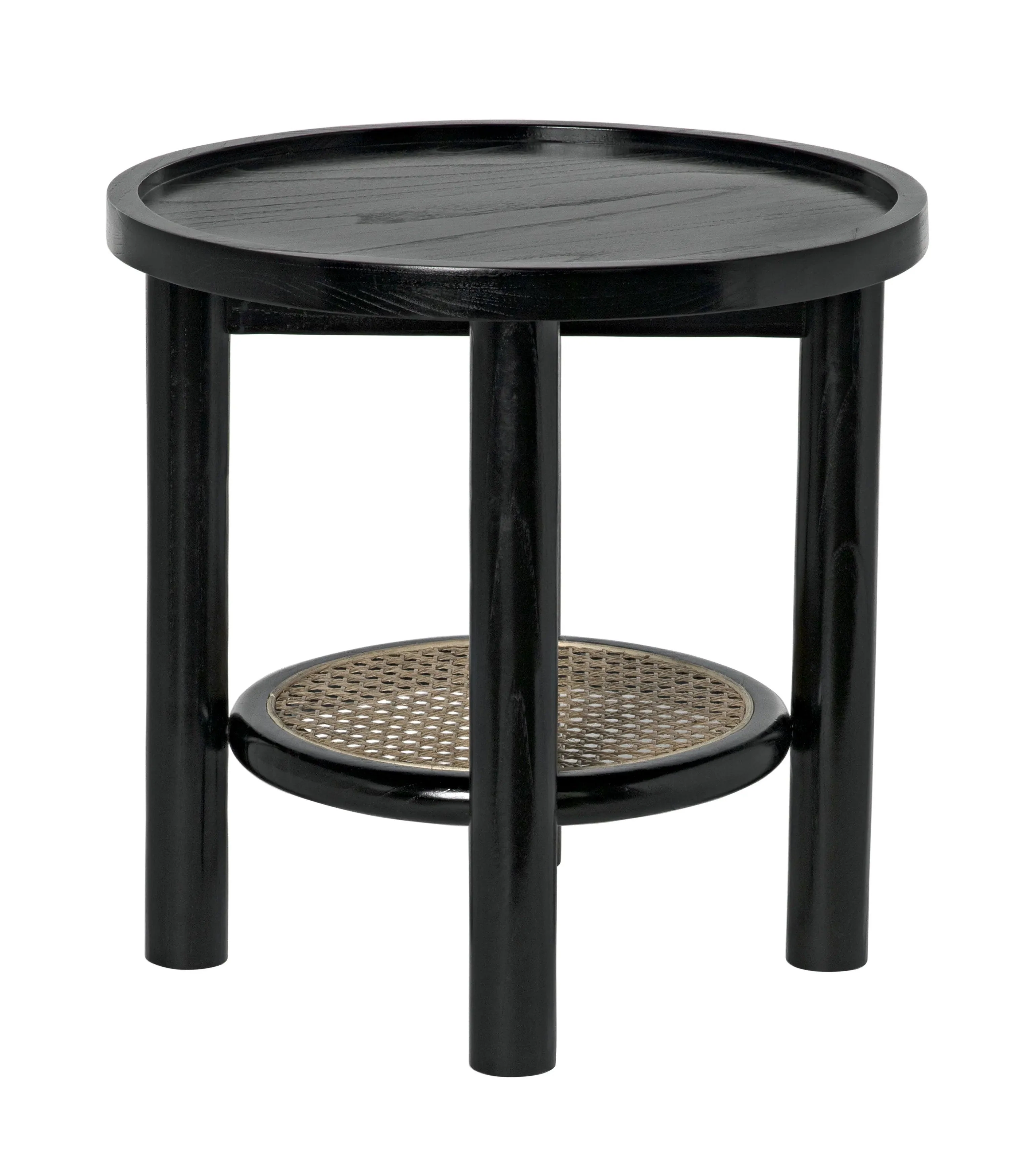 Hide Away Side Table, Charcoal Black - Remutear