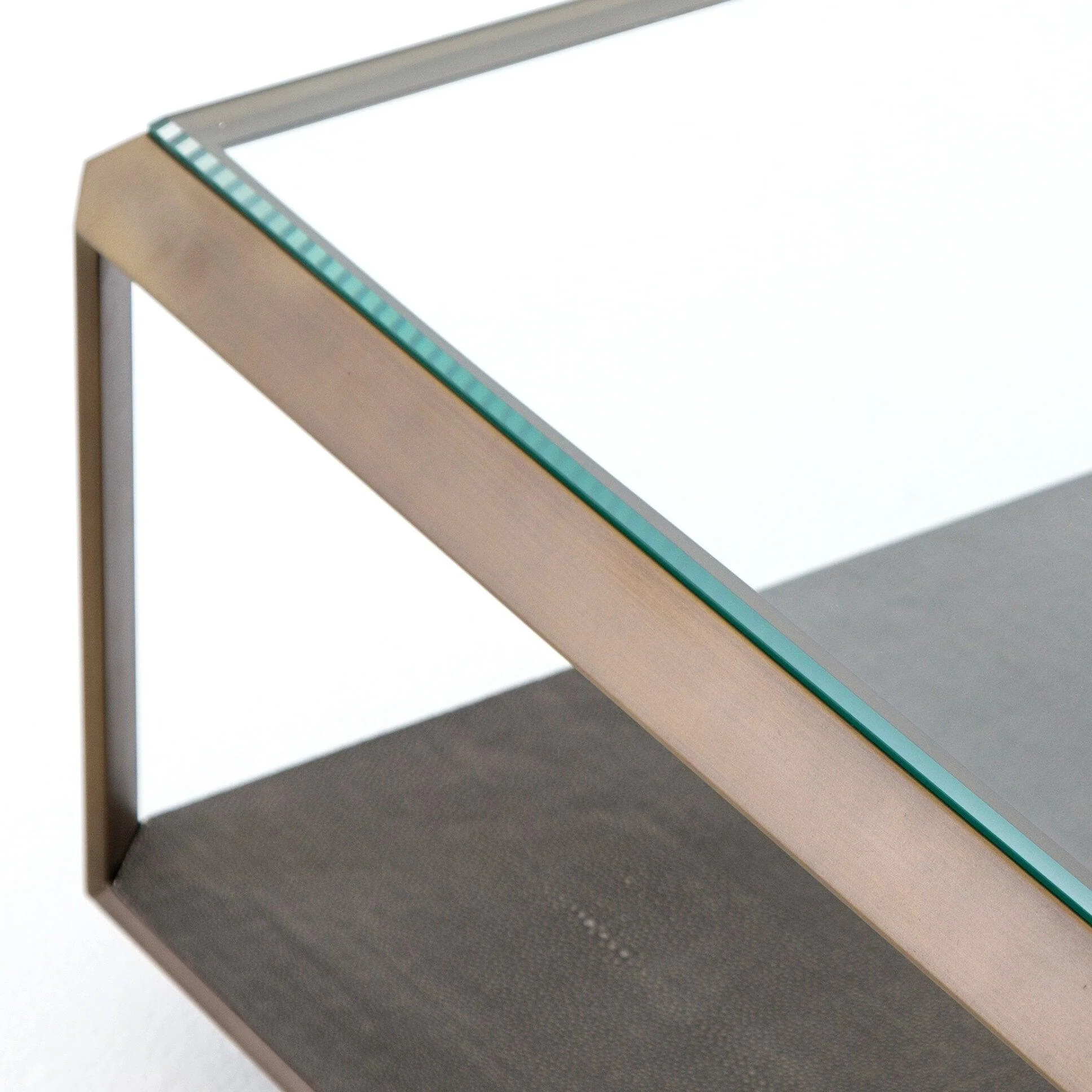Shagreen Shadow Box Coffee Table - Remutear