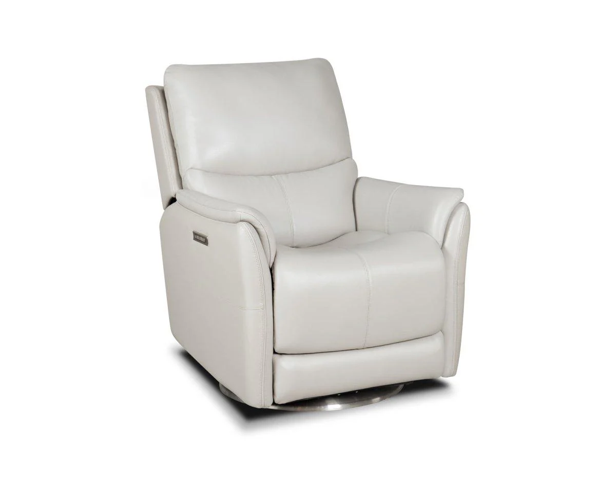 Salem Swivel Recliner w/Power Recliner - Remutear