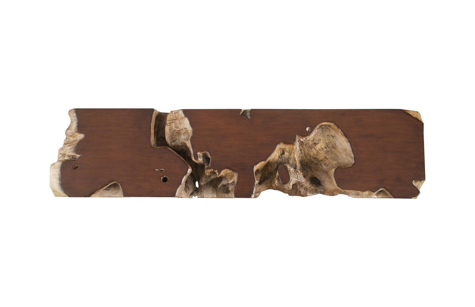 Freeform Console Table, Faux Bois, SM - Remutear