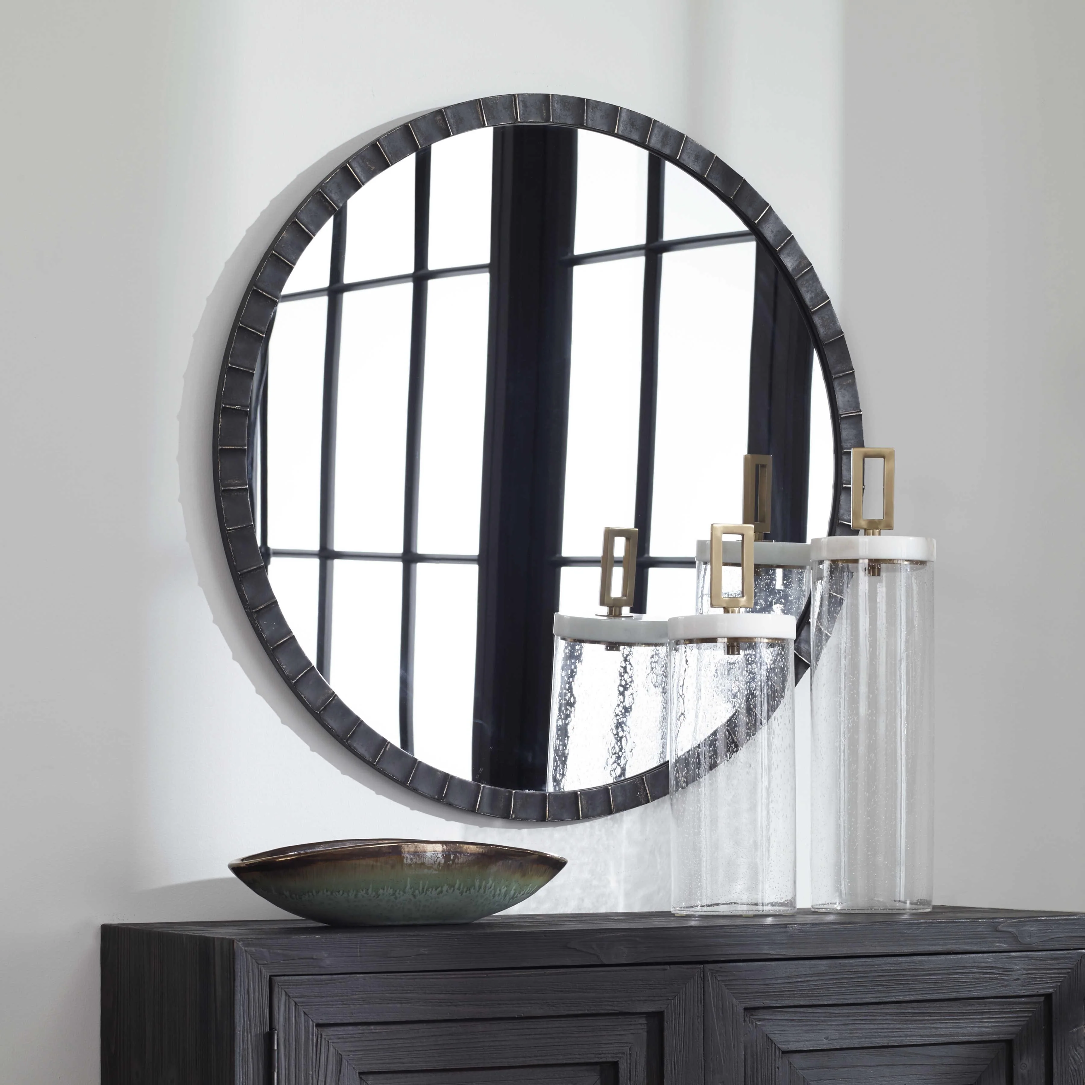 DANDRIDGE ROUND INDUSTRIAL MIRROR - Remutear