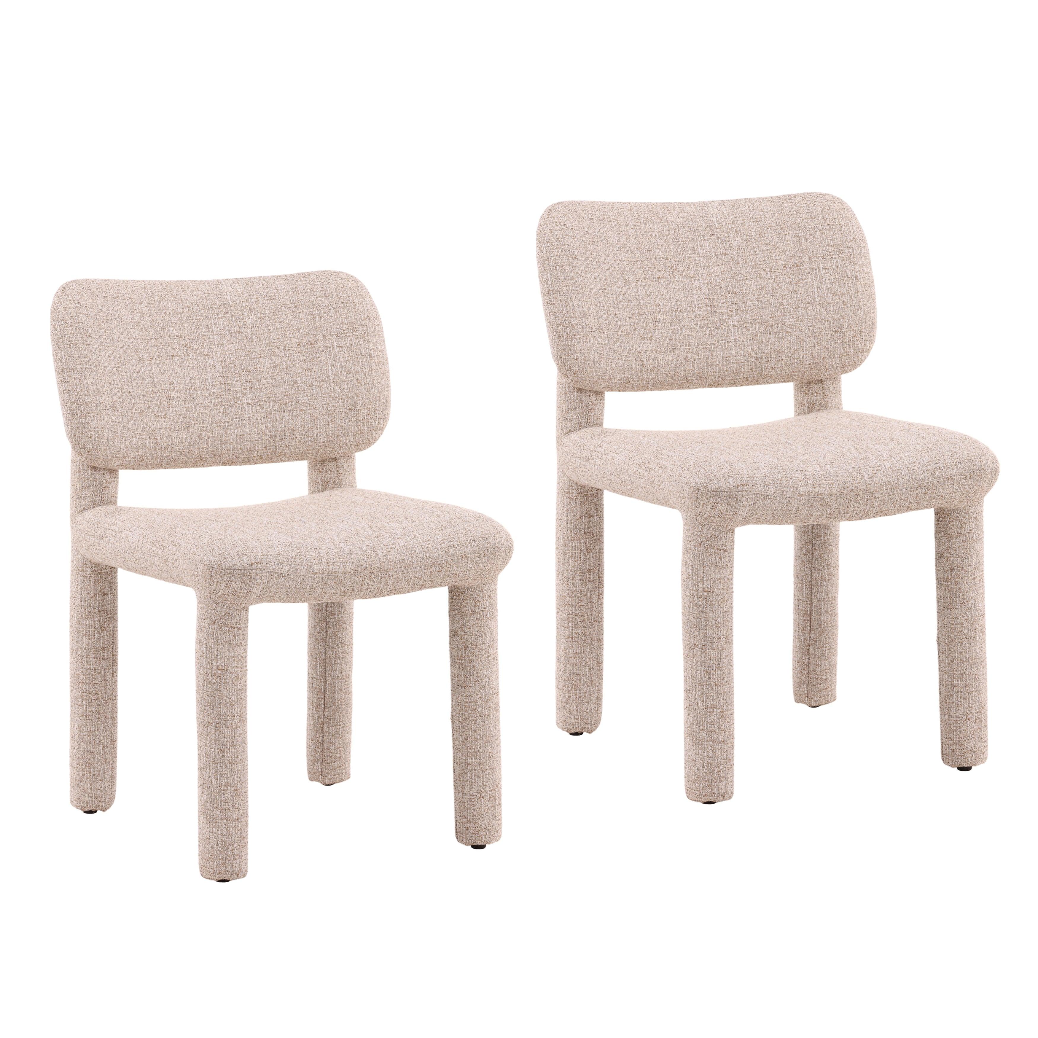 Tillie Dining Chair Set of 2 Sand - Remutear