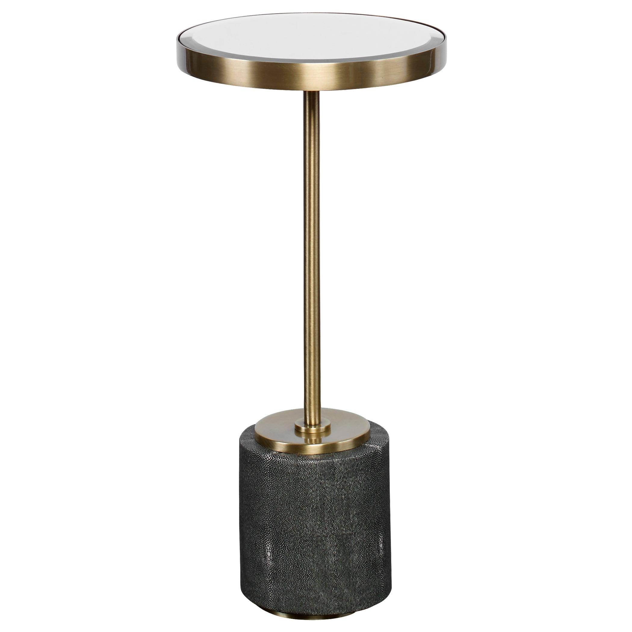 LAURIER MIRRORED ACCENT TABLE - Remutear