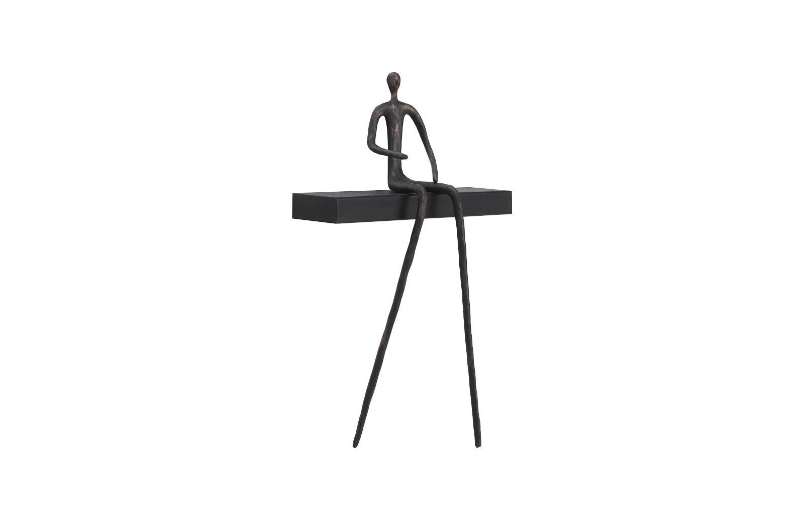 Moveable Man On Short Shelf, Sitting, B - Remutear