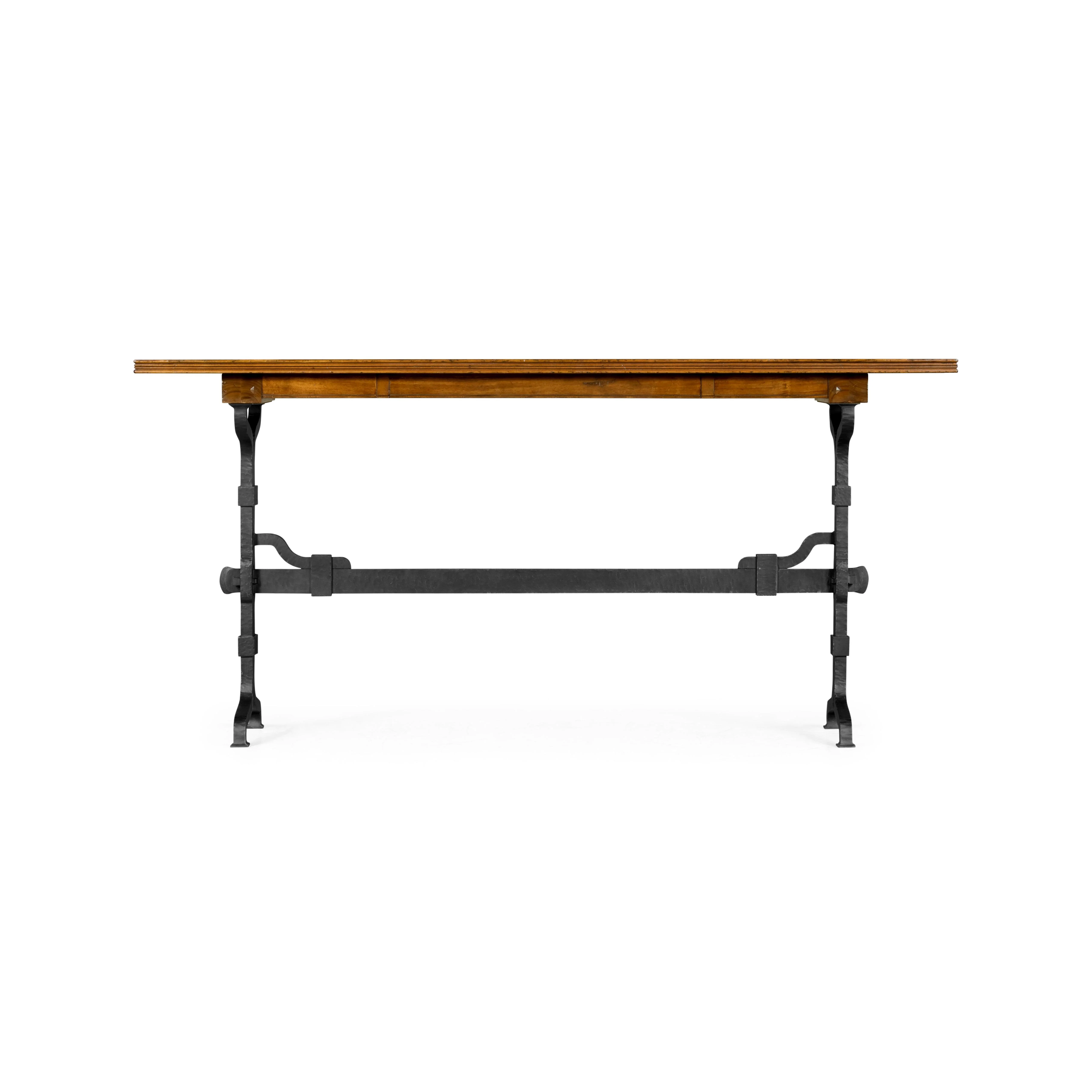 Casual Accents Country Walnut Hunt Table - Remutear