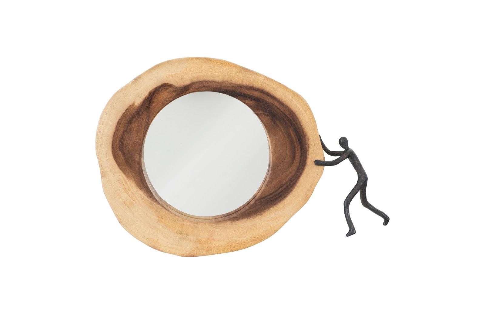 Atlas Crosscut Mirror, Small, Right Side Full Body - Remutear