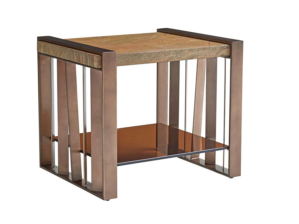 Zavala Intersect End Table - Remutear