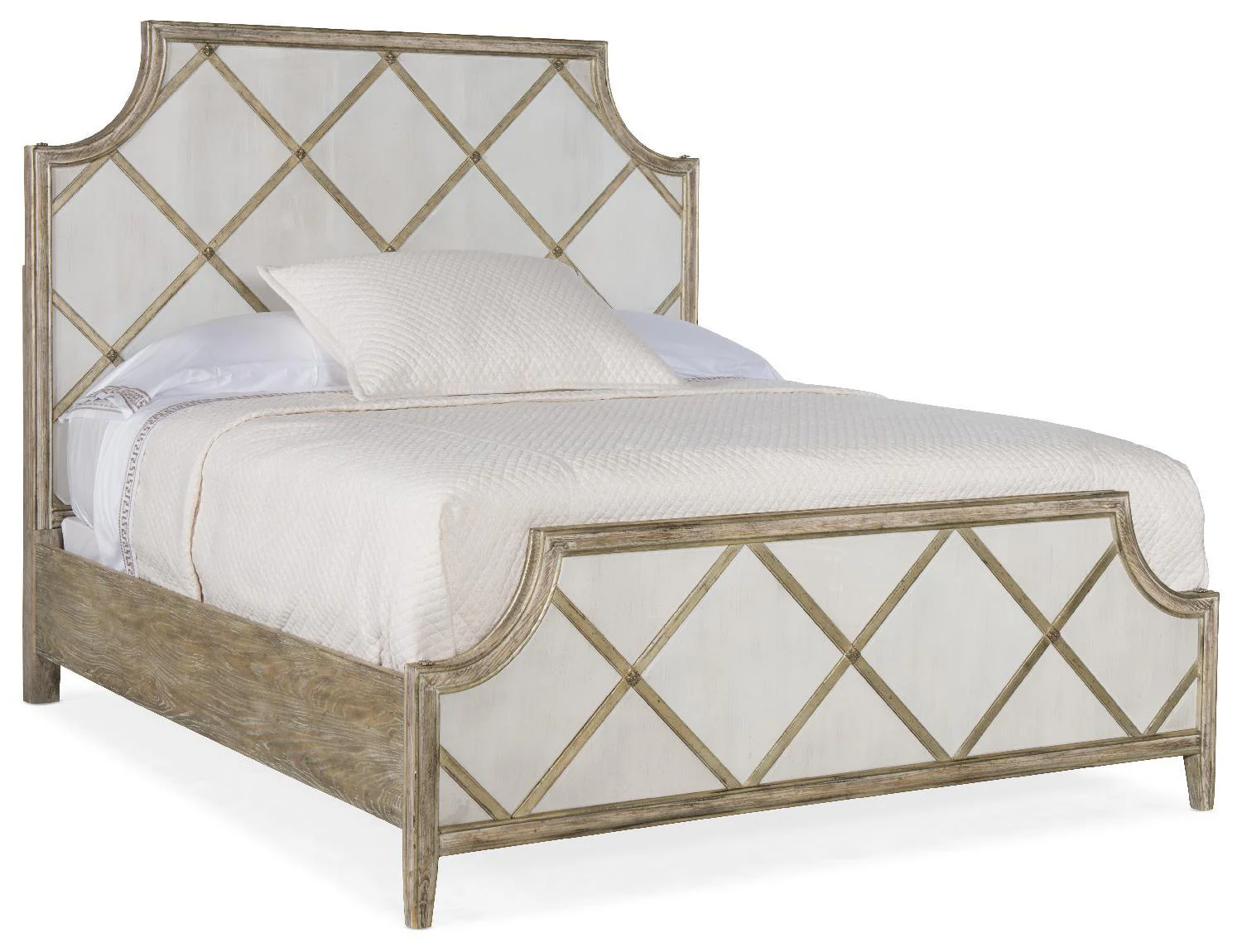 Sanctuary Diamont Panel Bed - Remutear