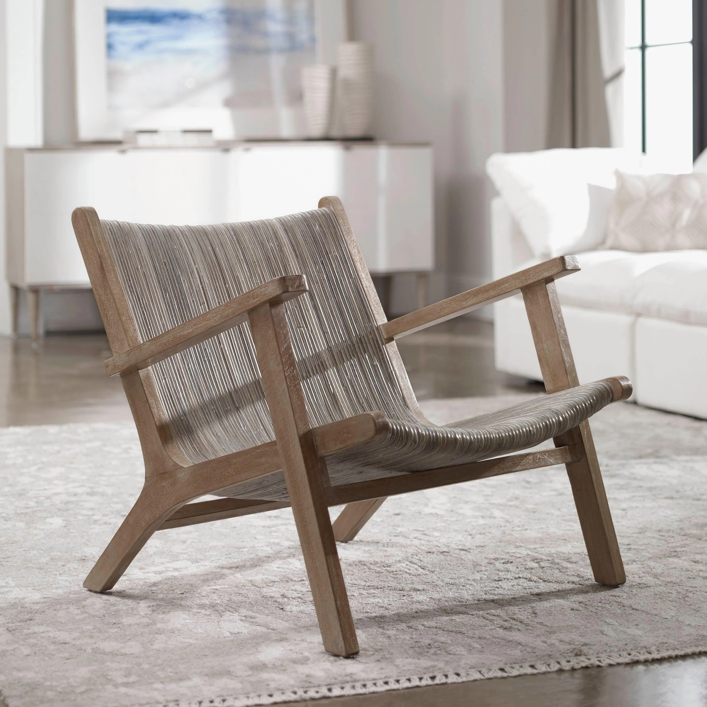 Aegea Rattan Accent Chair - Remutear