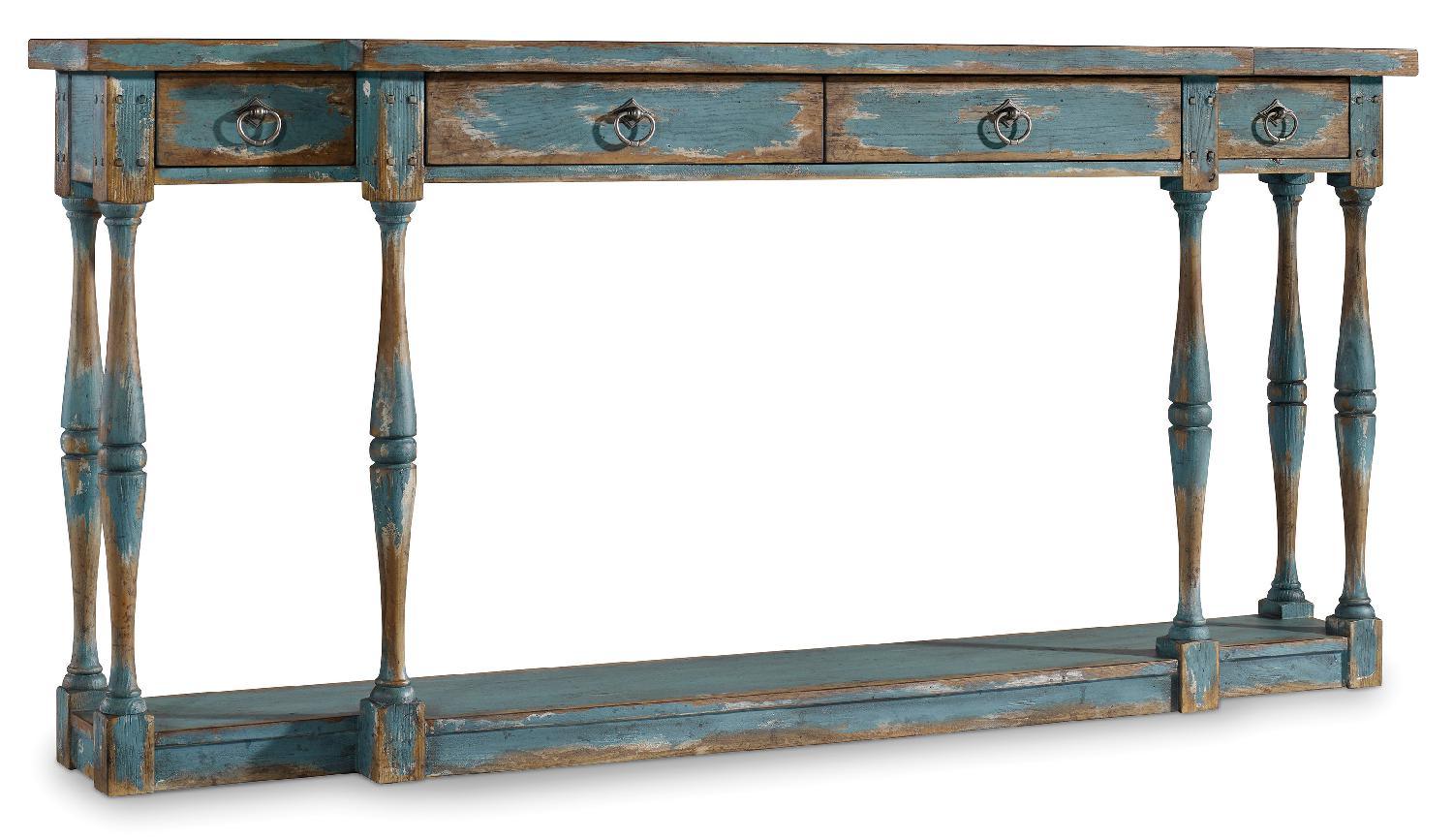 Sanctuary Four-Drawer Thin Console - Remutear