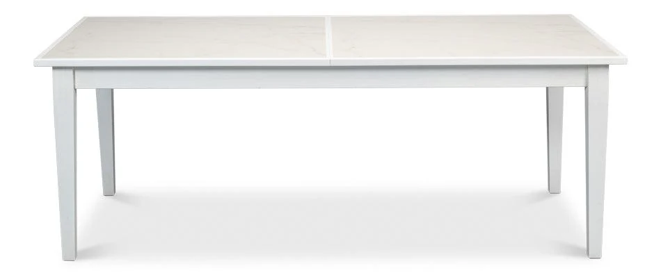 Elton Butterfly Dining Table White - Remutear