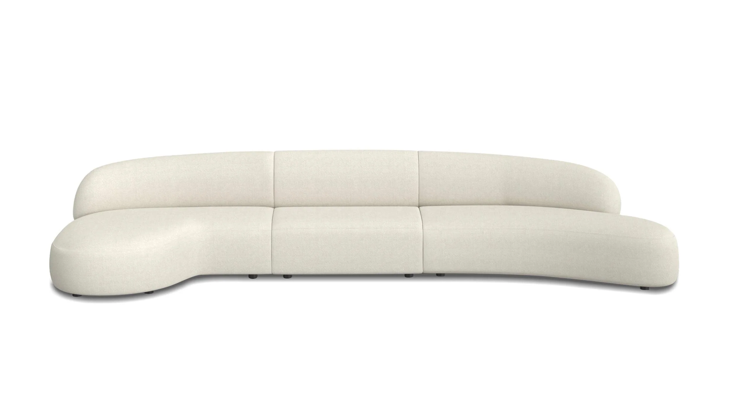 MORITZ Sectional 3-Piece Chaise Facing Left - Remutear