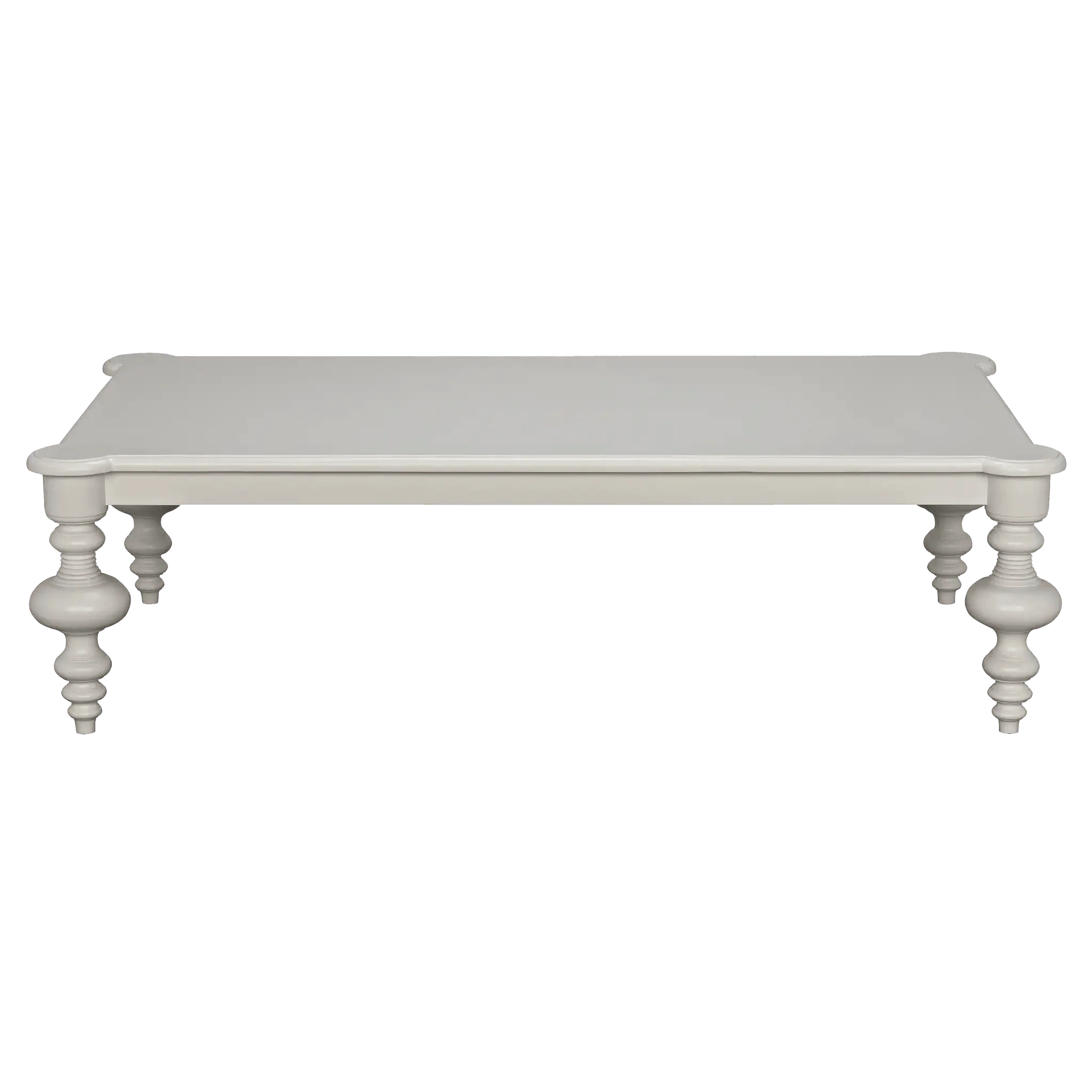 Graff Coffee Table, Solid White - Remutear