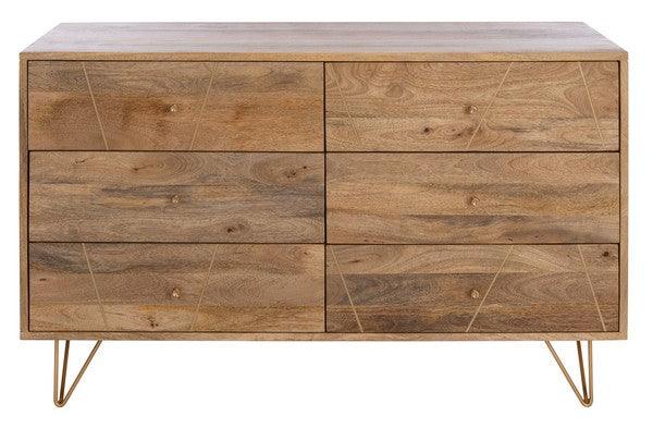 MARIGOLD 6 DRAWER DRESSER - Remutear