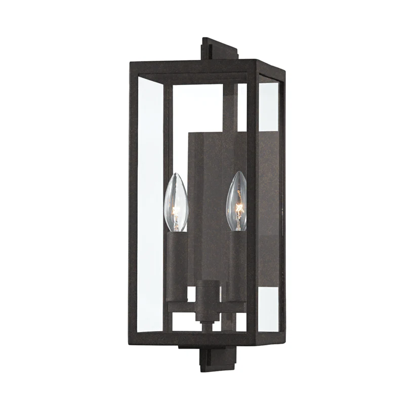 NICO 2 LIGHT EXTERIOR WALL SCONCE - Remutear