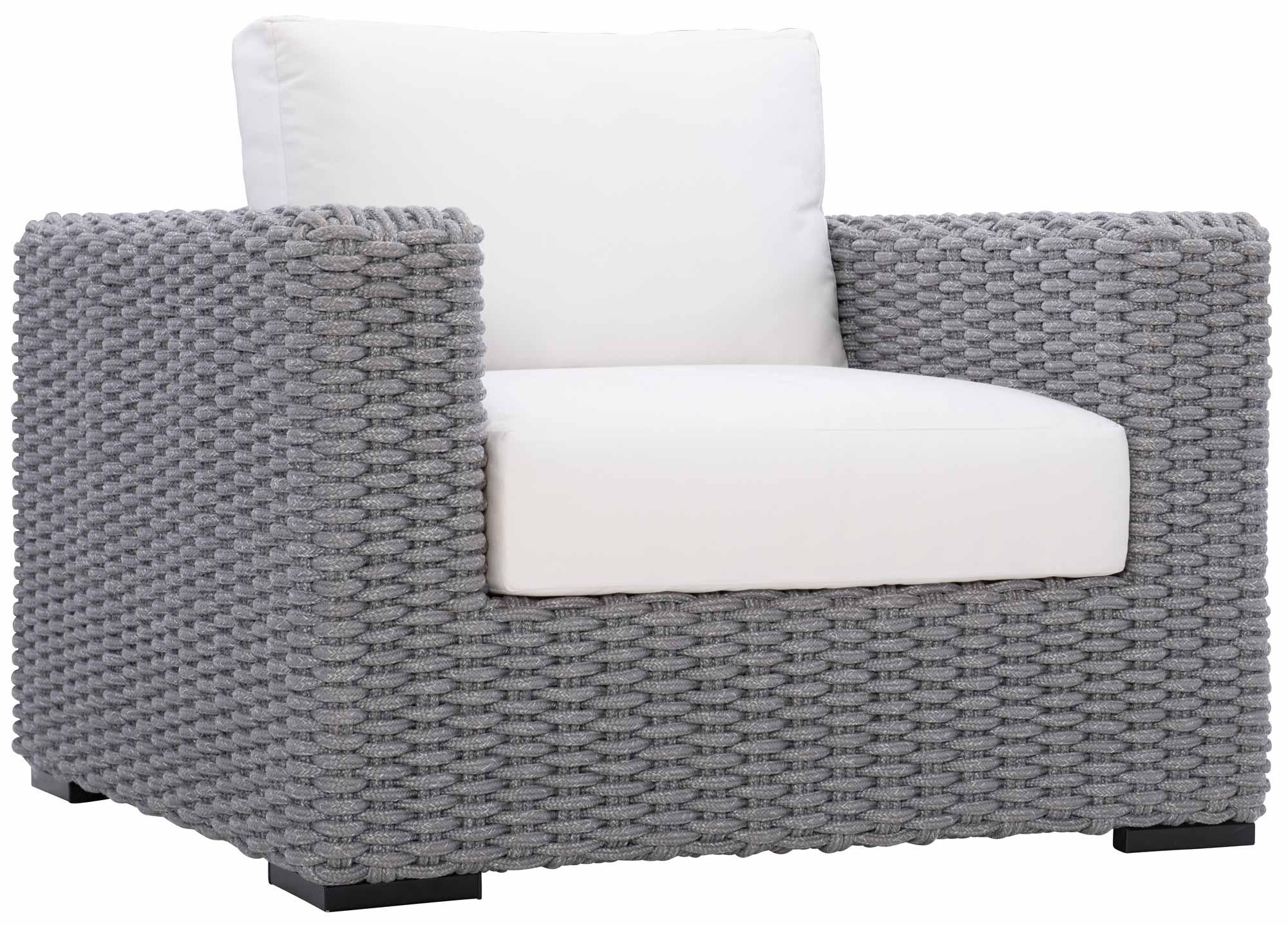 CAPRI CHAIR/ GRAY ROPE GREY ROPE FRAME CHAIR - Remutear