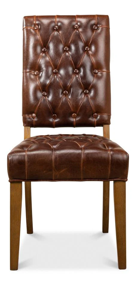 Brady Leather Side Chair - Set of 2 - Remutear