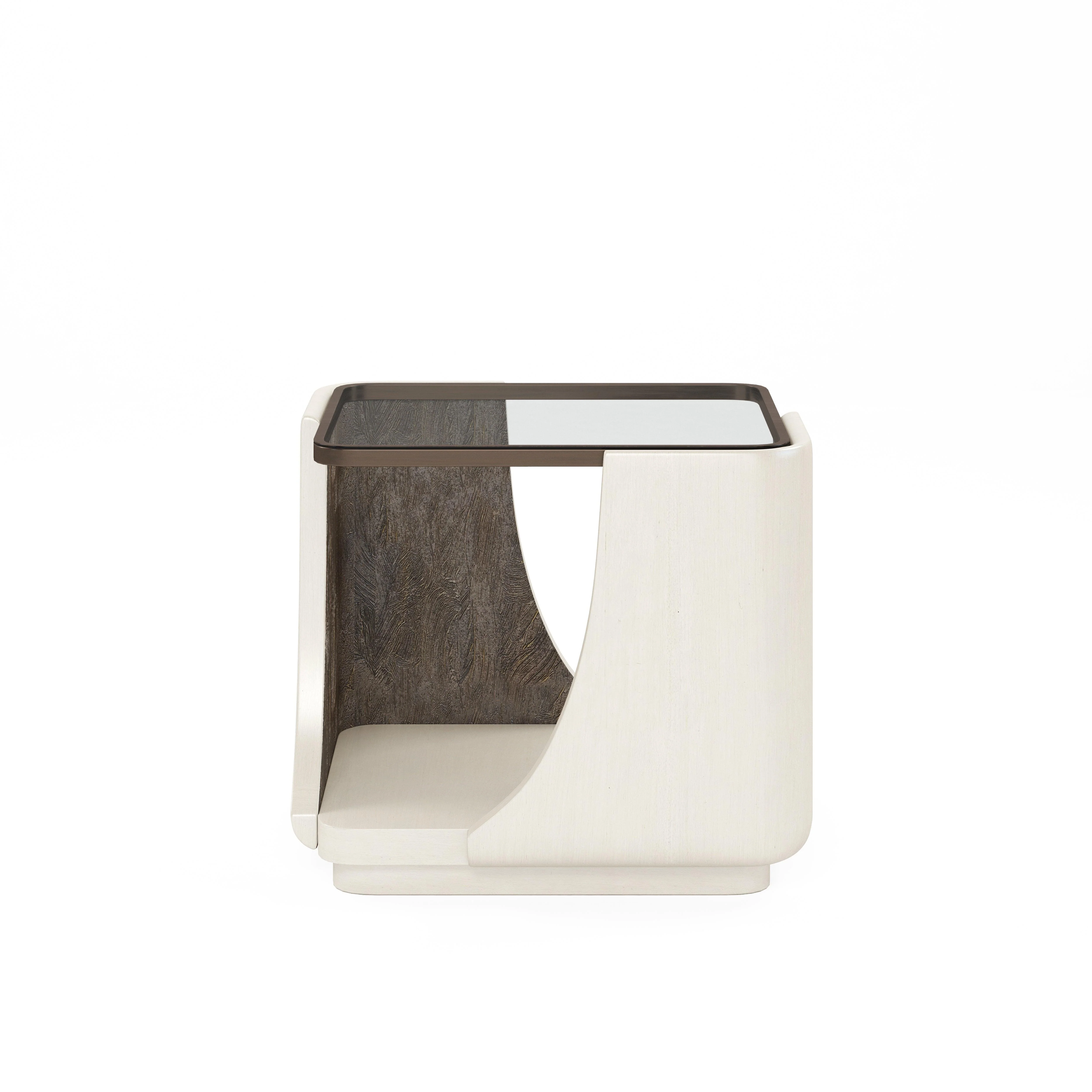 Blanc End Table - Remutear