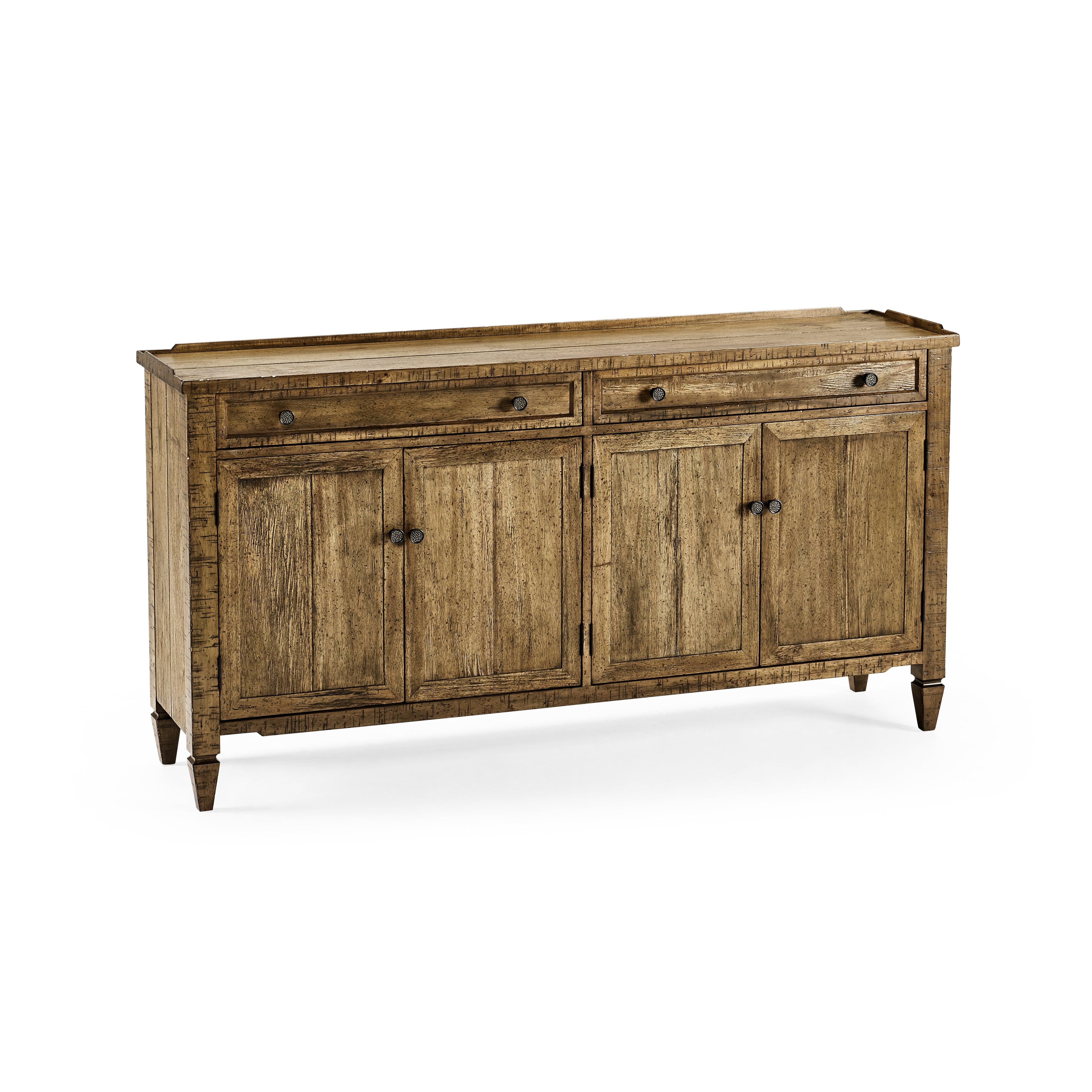 Casual Accents Medium Driftwood Credenza - Remutear