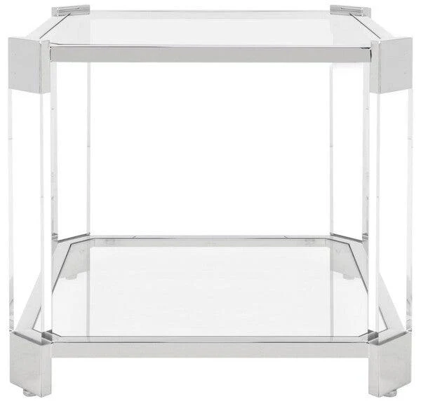 GIANNA ACRYLIC END TABLE - Remutear