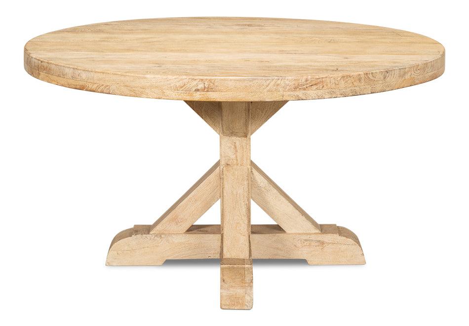 Oleski Round Dining Table - Remutear