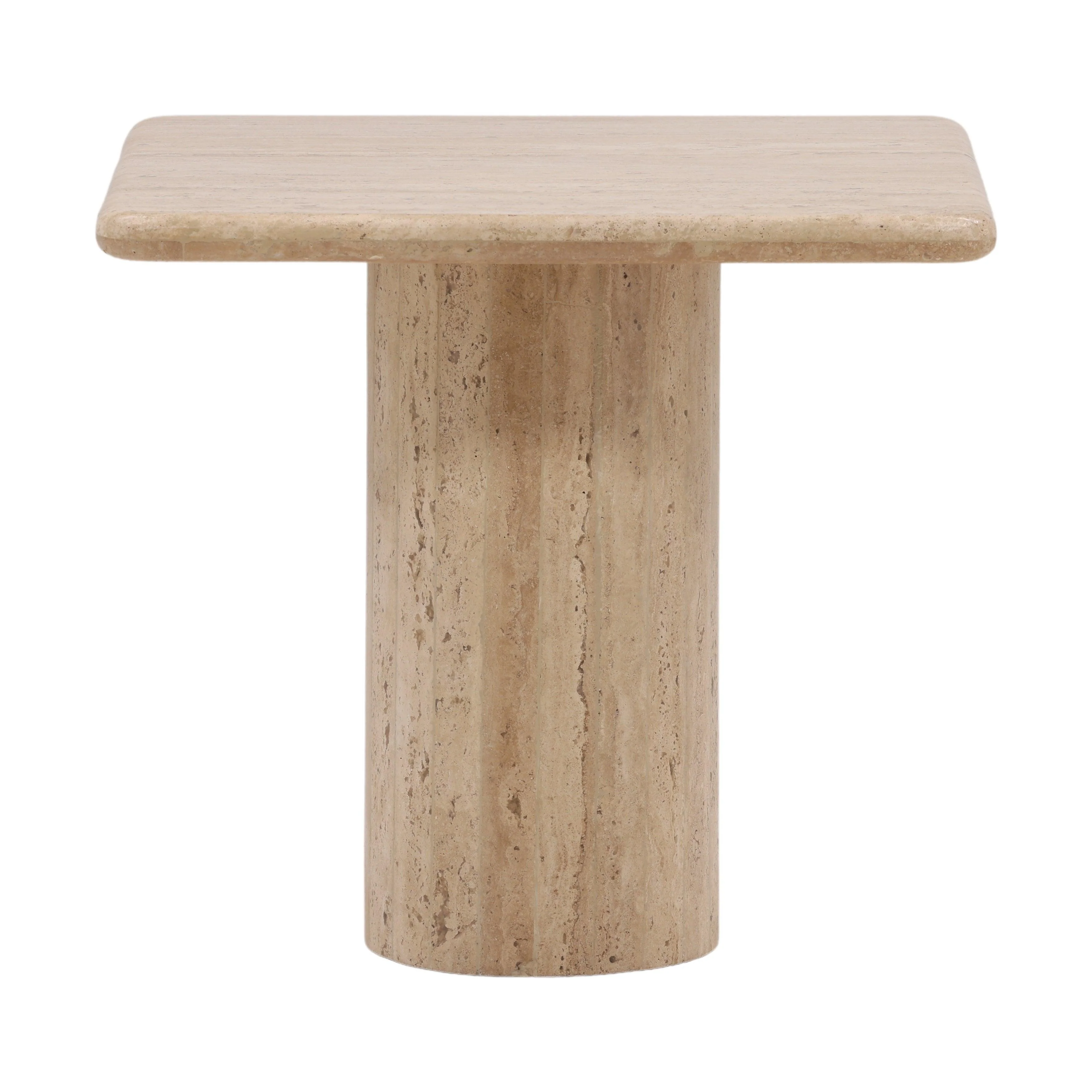 Celina End Table Travertine Large - Remutear