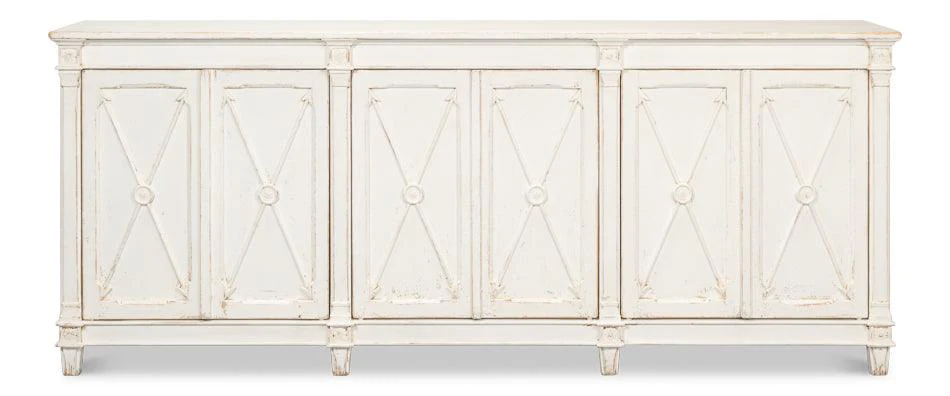 Marksman Sideboard - Whitewash - Remutear