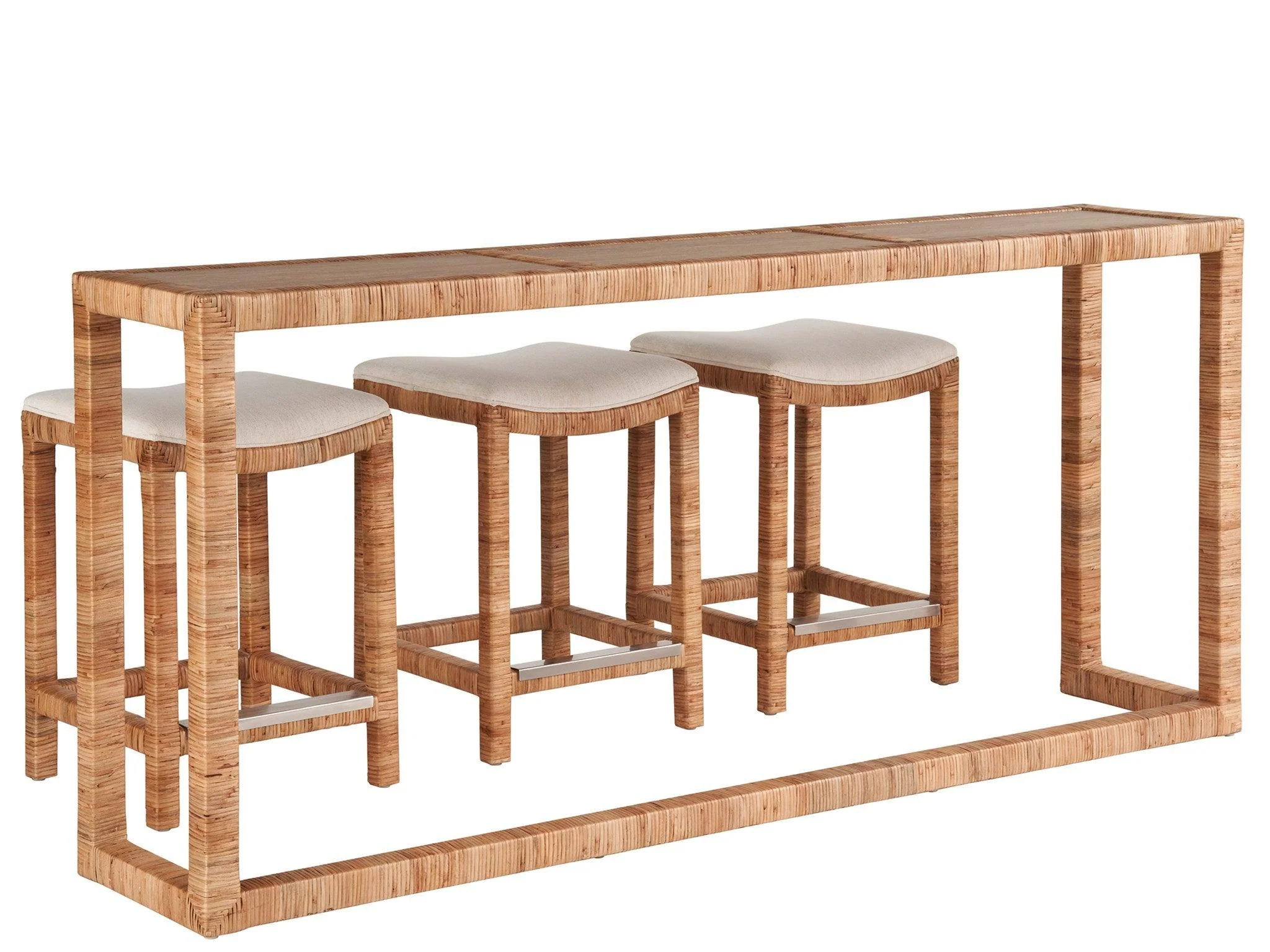Weekender Sandbar Console with Stools - Remutear