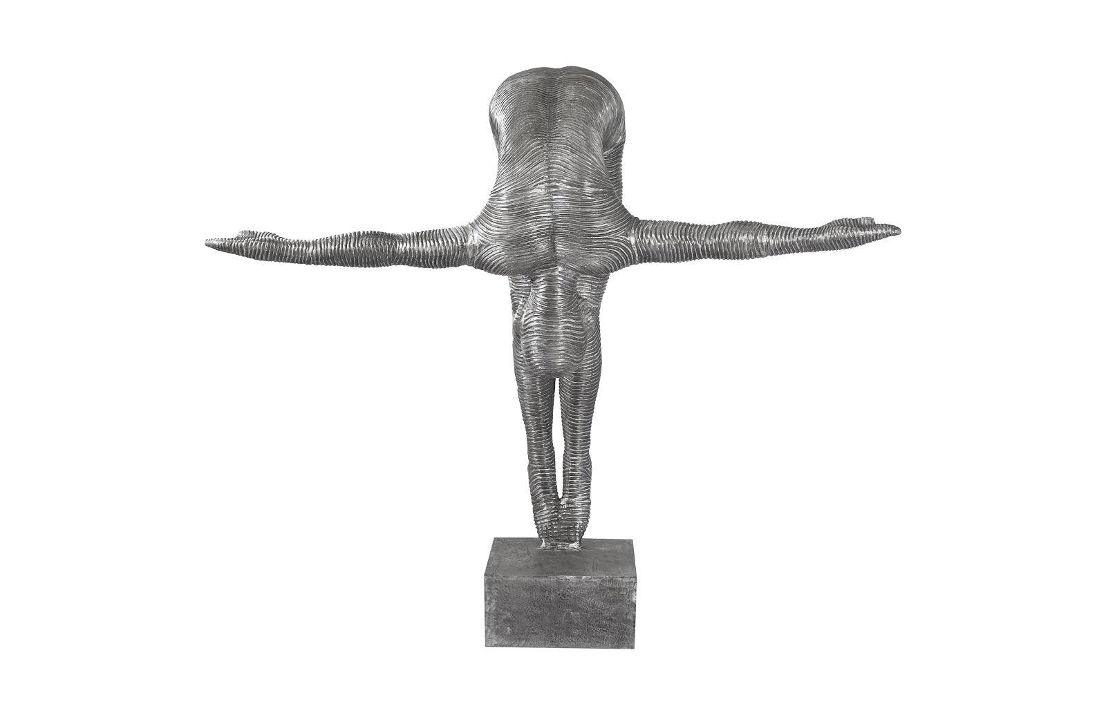 Diving Sculpture, Aluminum, Large - Remutear