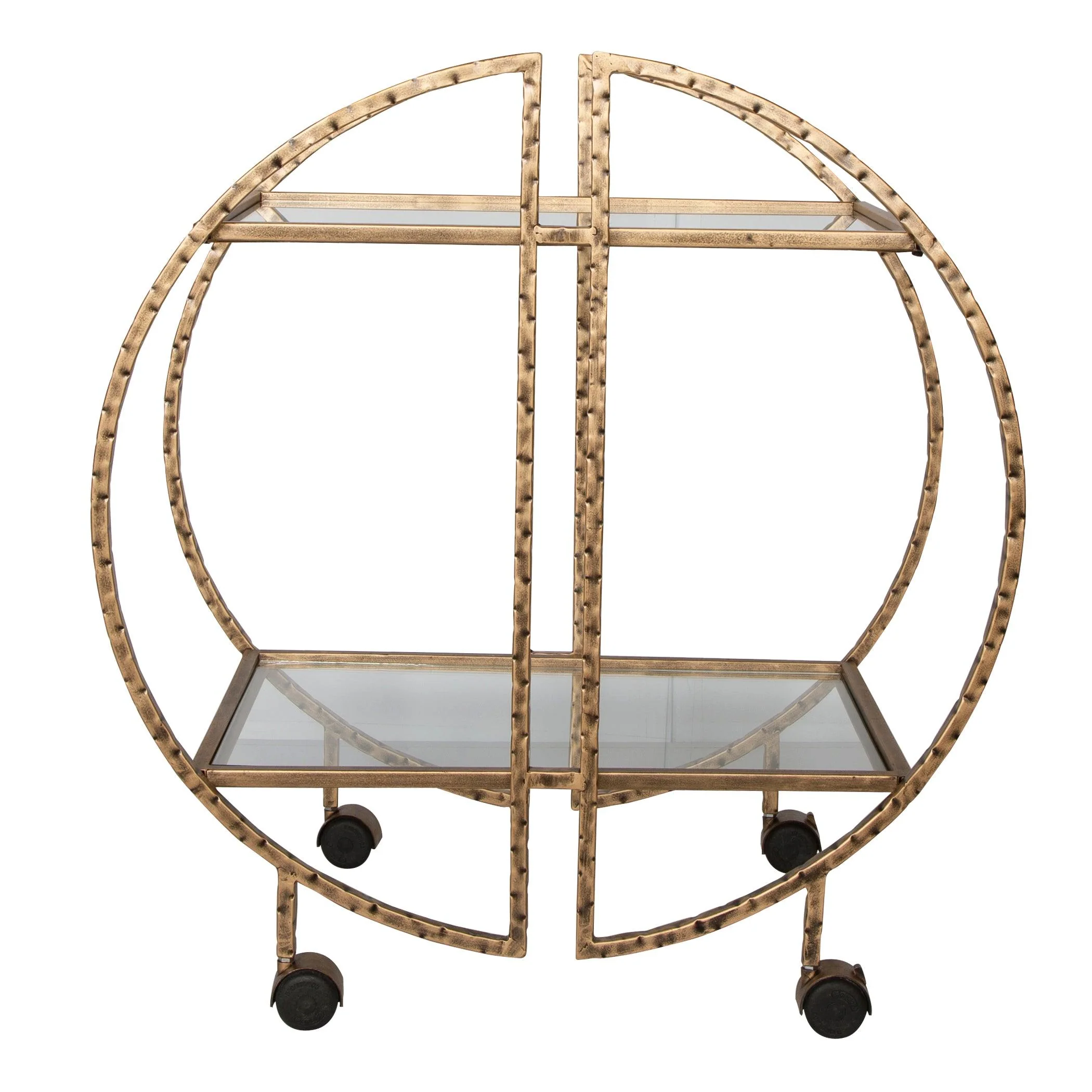 ZELINA GOLD BAR CART - Remutear