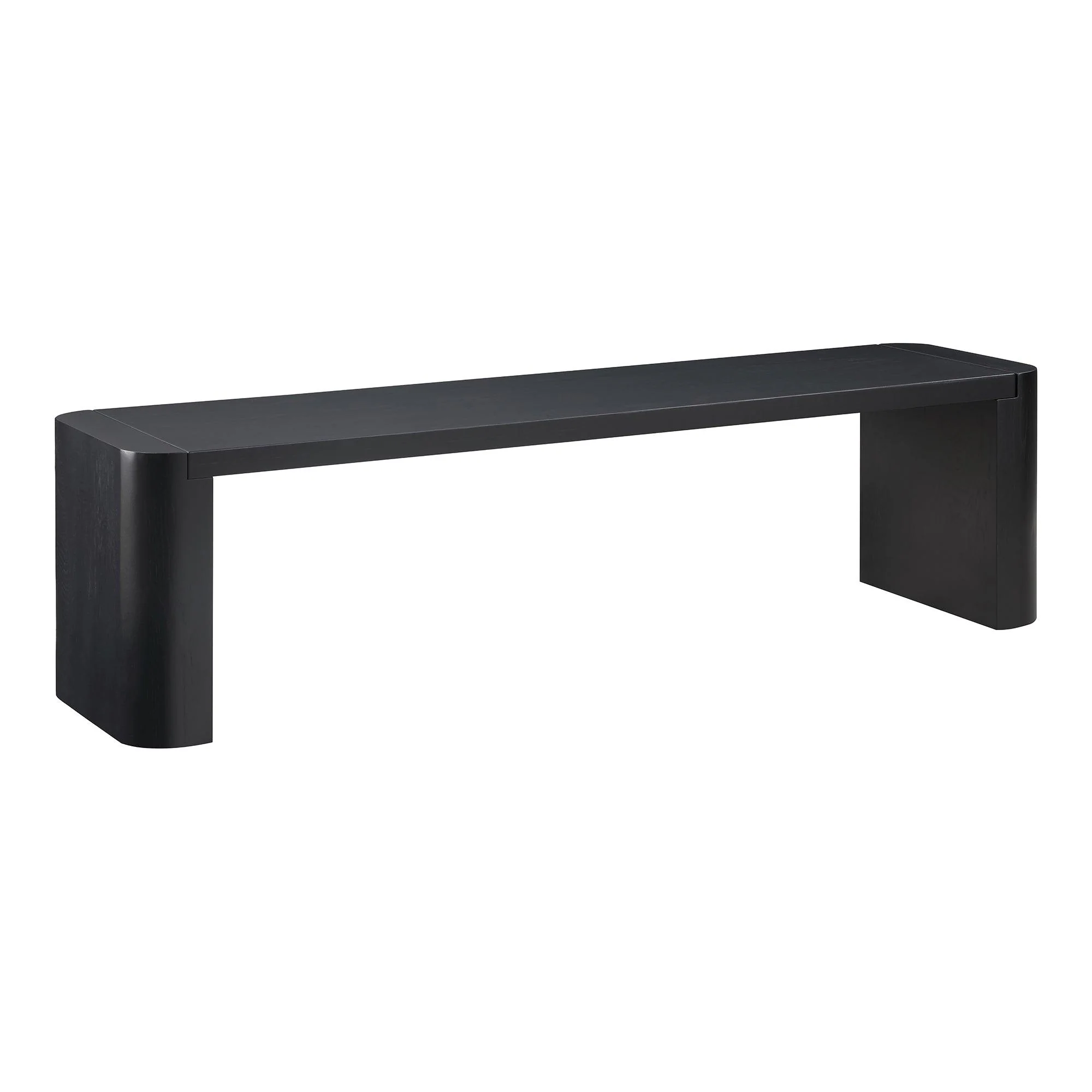Post Dining Bench Small Black - Remutear