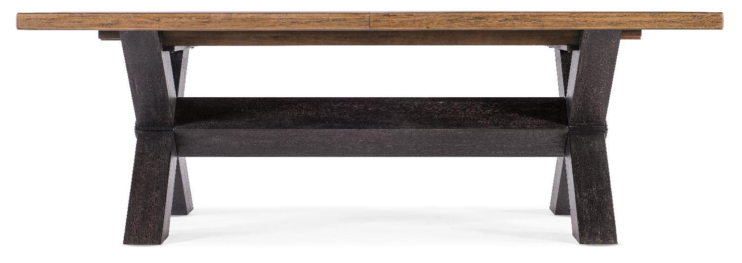 Big Sky Trestle Dining Table with2-20in leaves - Remutear